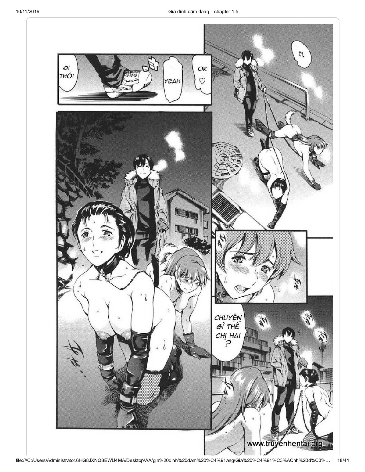 Đọc truyện hentai Katei no Jijou - Chap 2