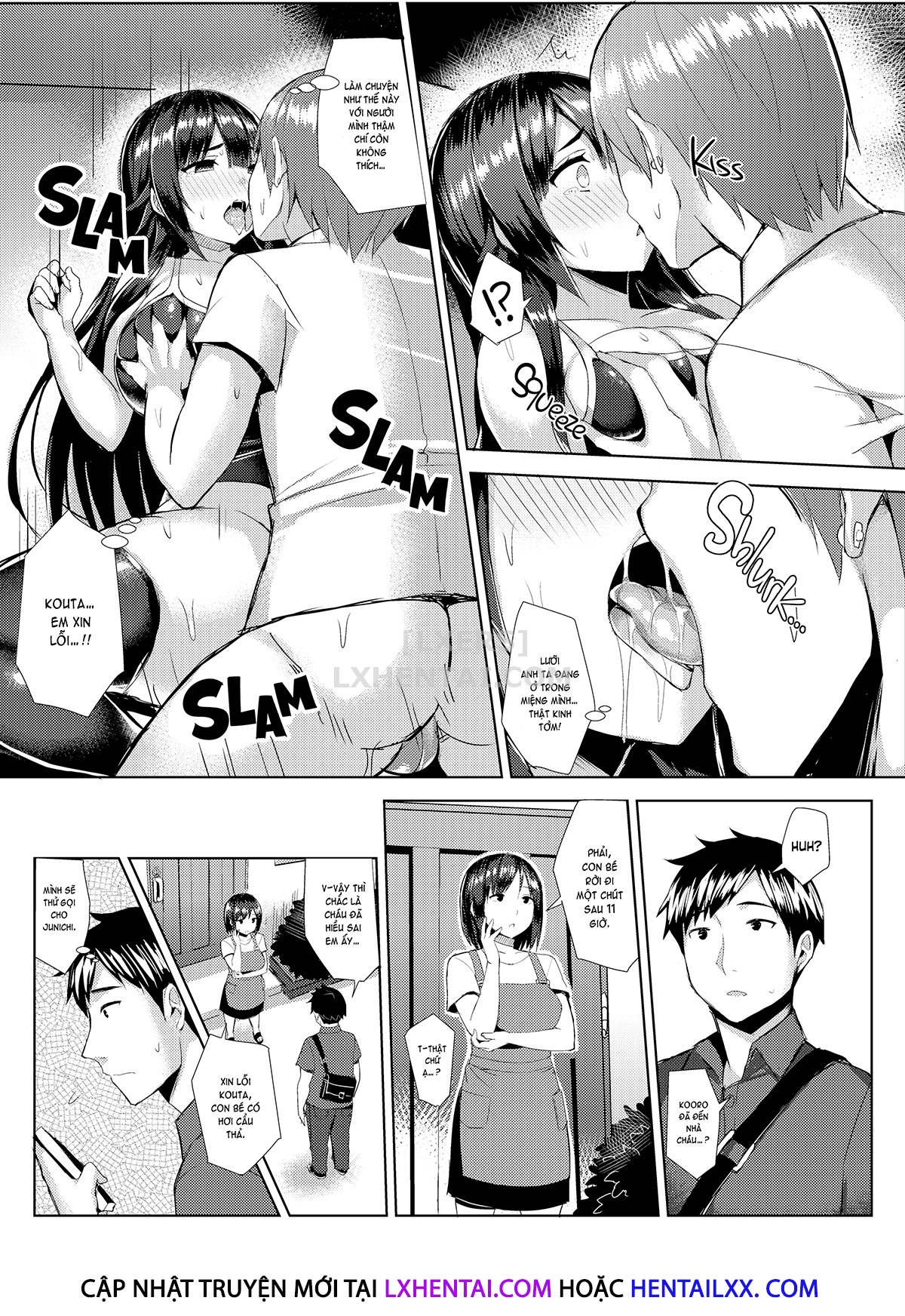 Đọc truyện hentai Curvy Tales - Chap 3 - Urge to NTR a Girlfriend in a School Swimsuit