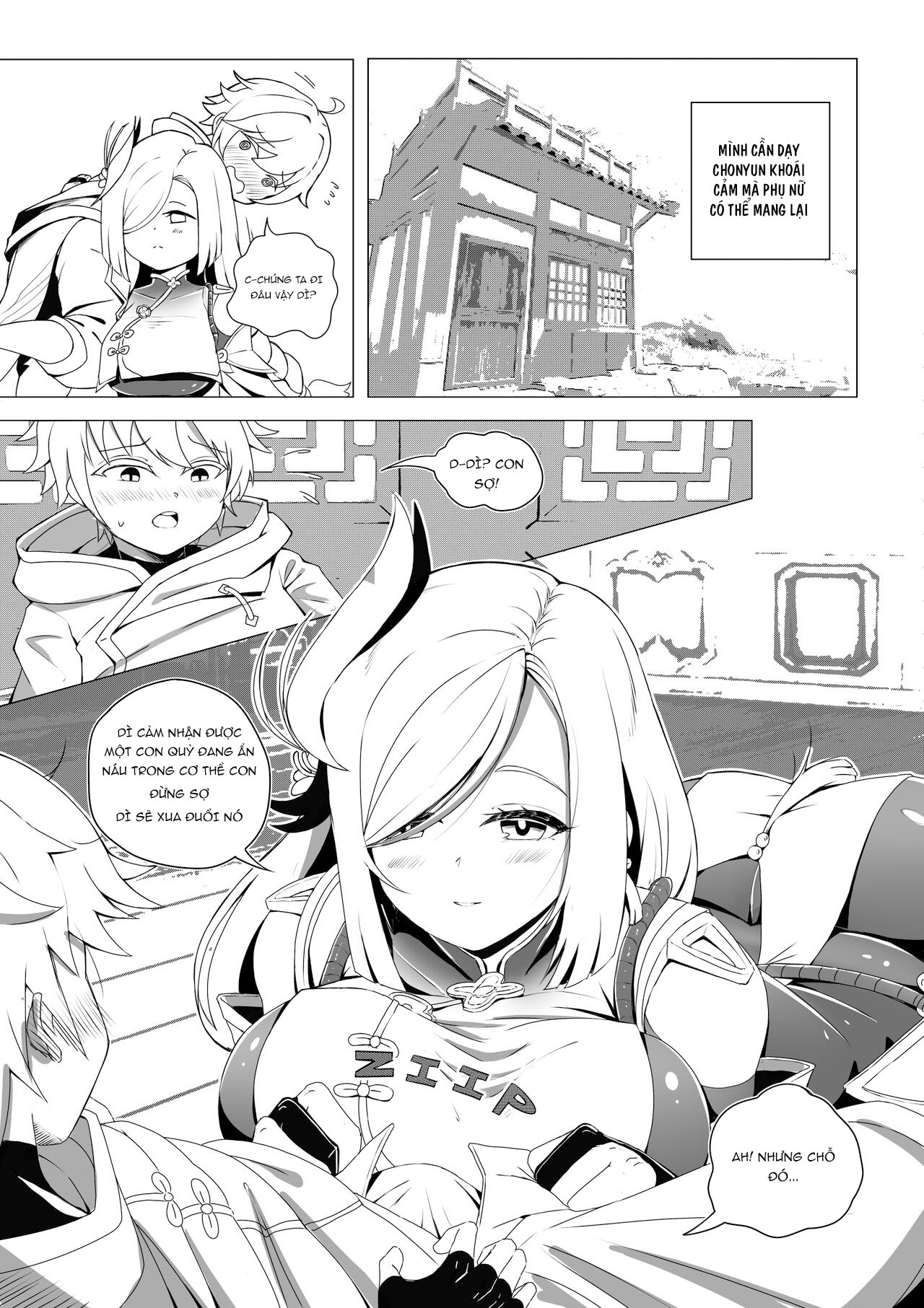 Đọc truyện hentai Shenhe Dạy Trừ Tà - Oneshot