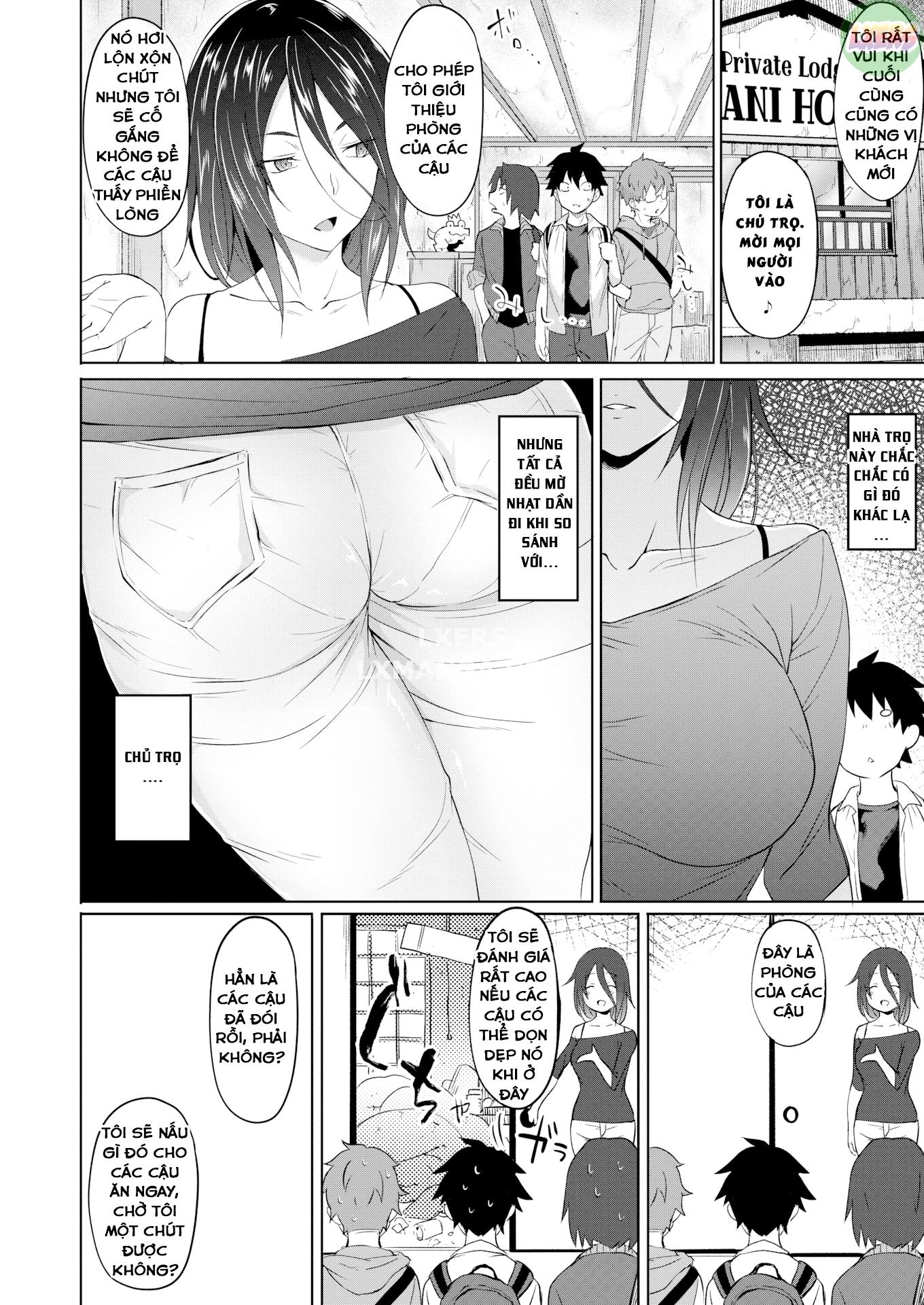 Đọc truyện hentai Sự hiếu khách của người đẹp - Oneshot
