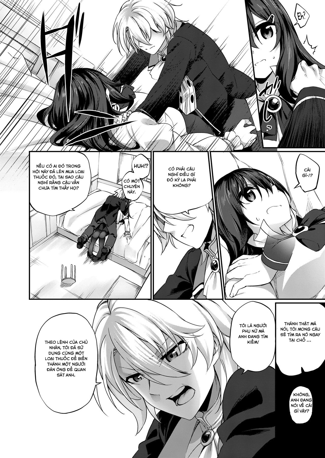 Đọc truyện hentai Ranbou Yuusha ga Bouken-sha Gild no Uketsuke jou ni Natte Shiawase ni Naru Hanashi - Chap 1