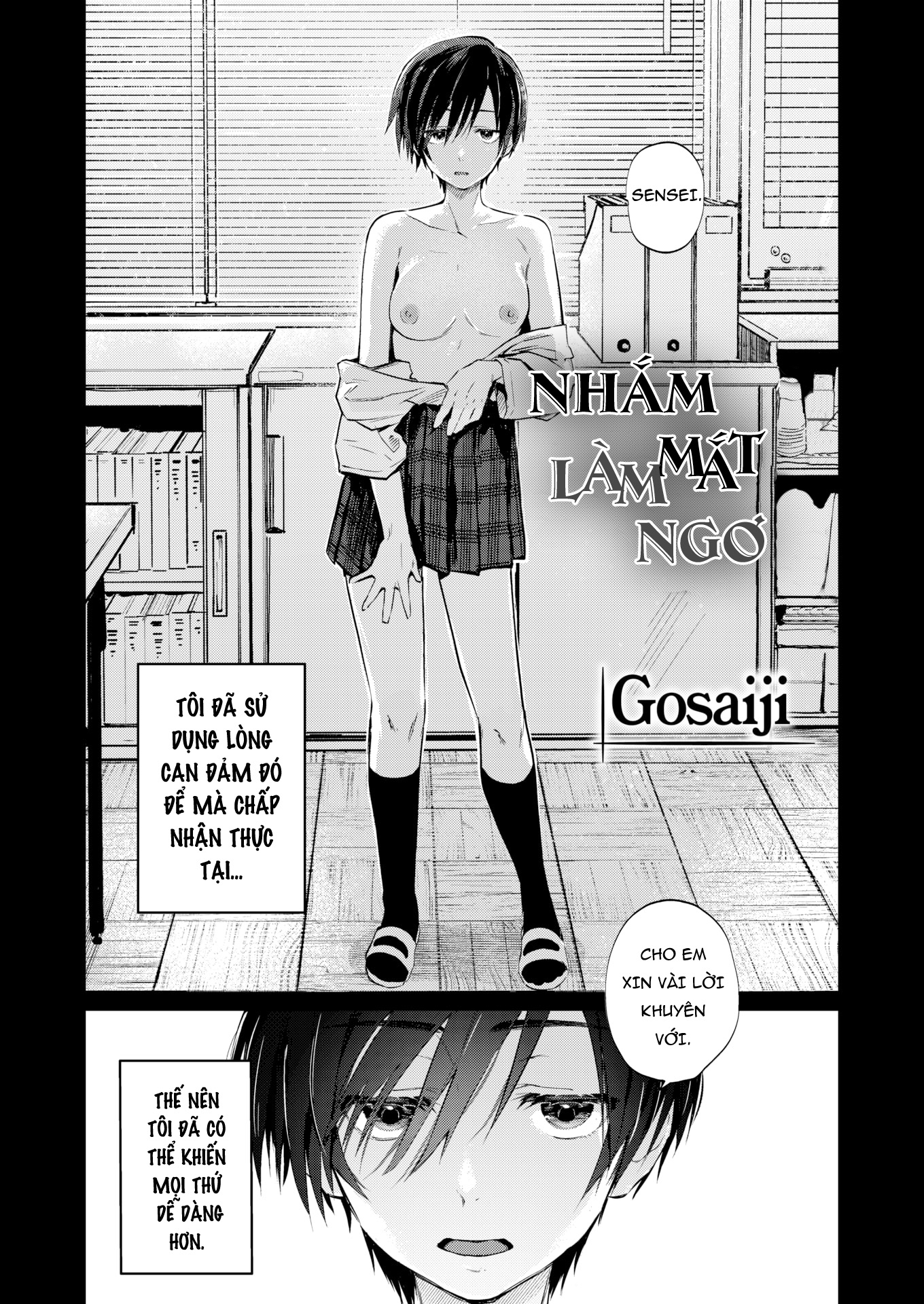 Đọc truyện hentai Nhắm mắt làm ngơ - Oneshot