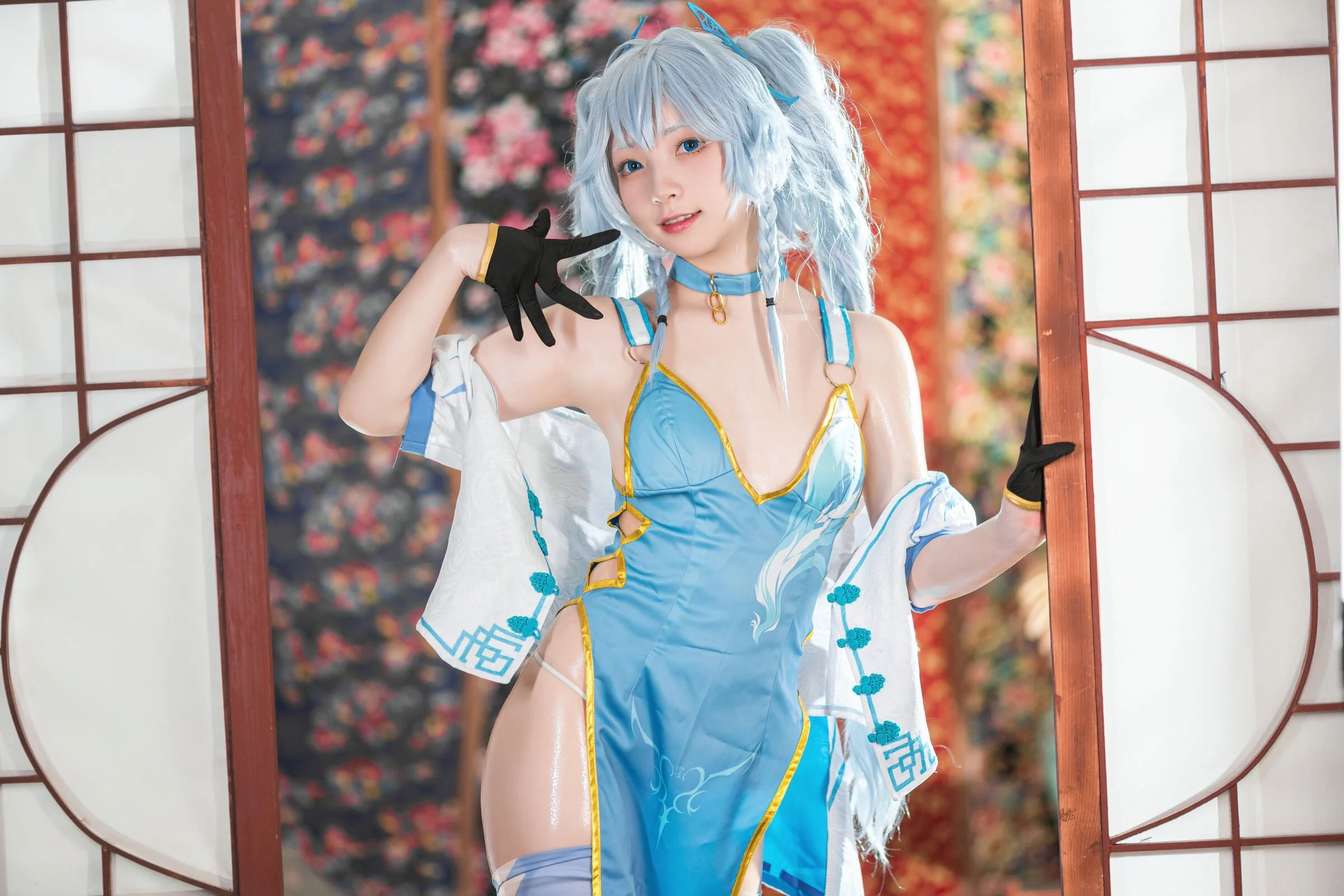 Đọc truyện hentai Tuyển tập Albums siêu phẩm Cosplay - Chap 466 - Flower Bell PA15 - Delphinium Charm