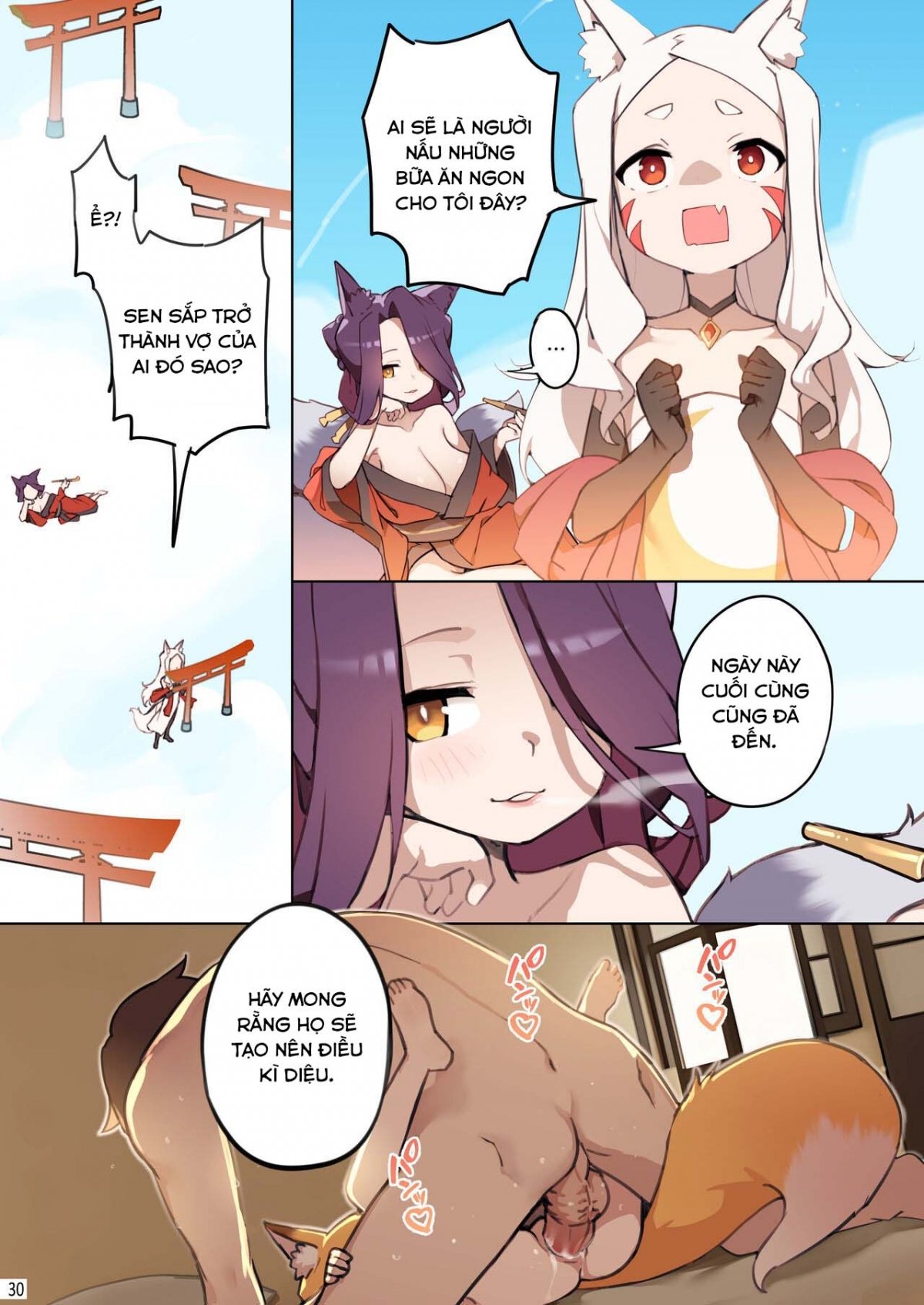 Đọc truyện hentai Hứa với cáo nhỏ - Oneshot (fix)