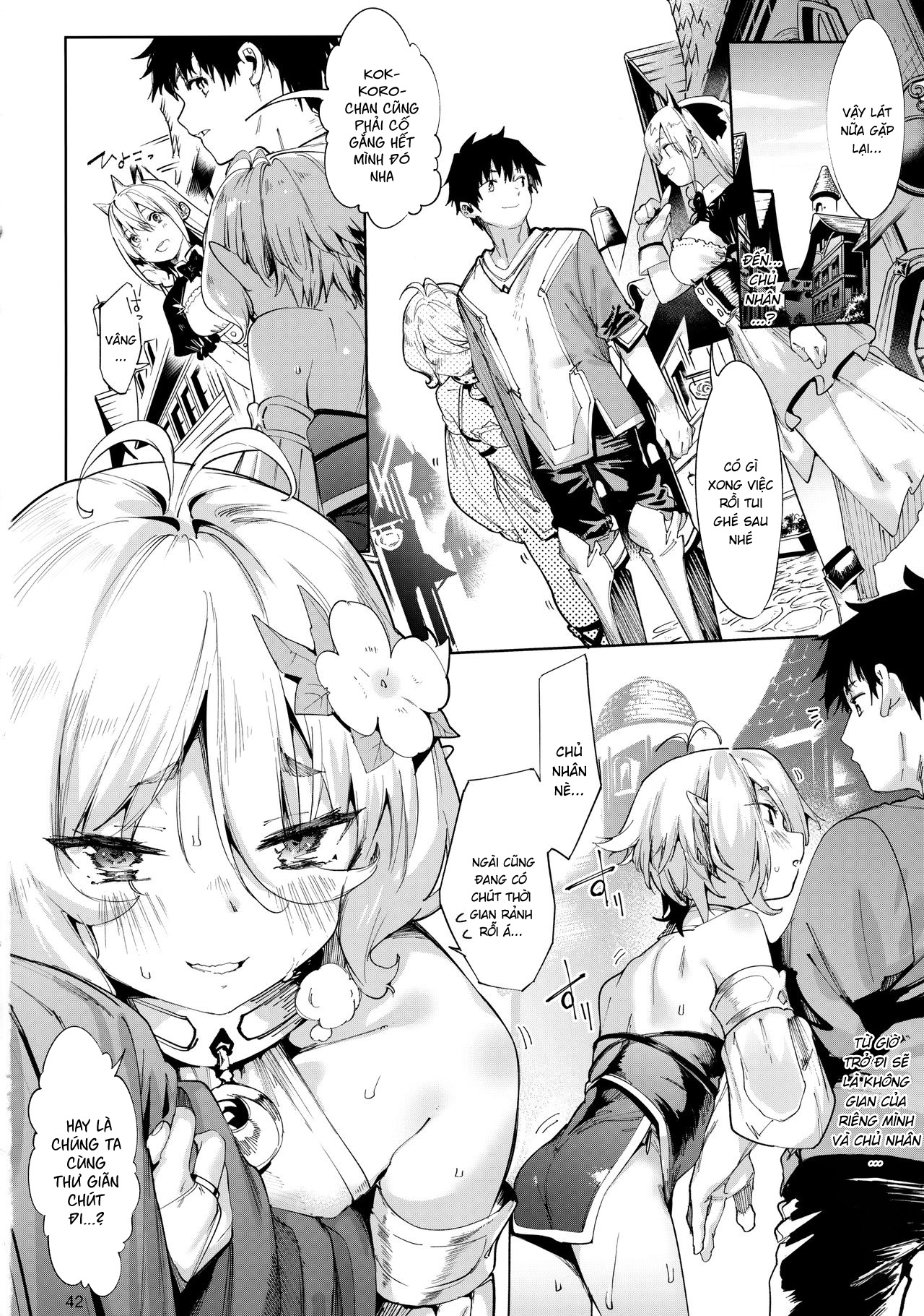 Đọc truyện hentai Em xin lỗi Aruji-sama - Chap 2