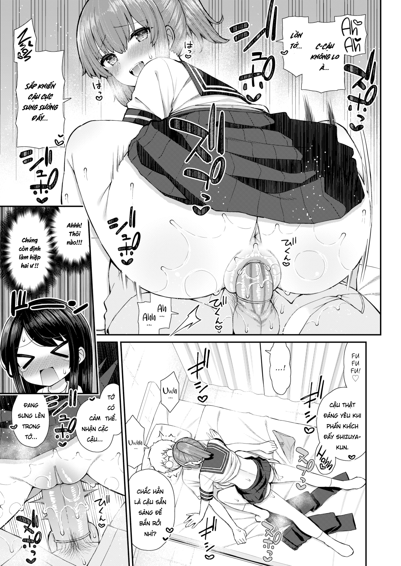Đọc truyện hentai Làm tình với senpai và cô giáo. - Chap 1