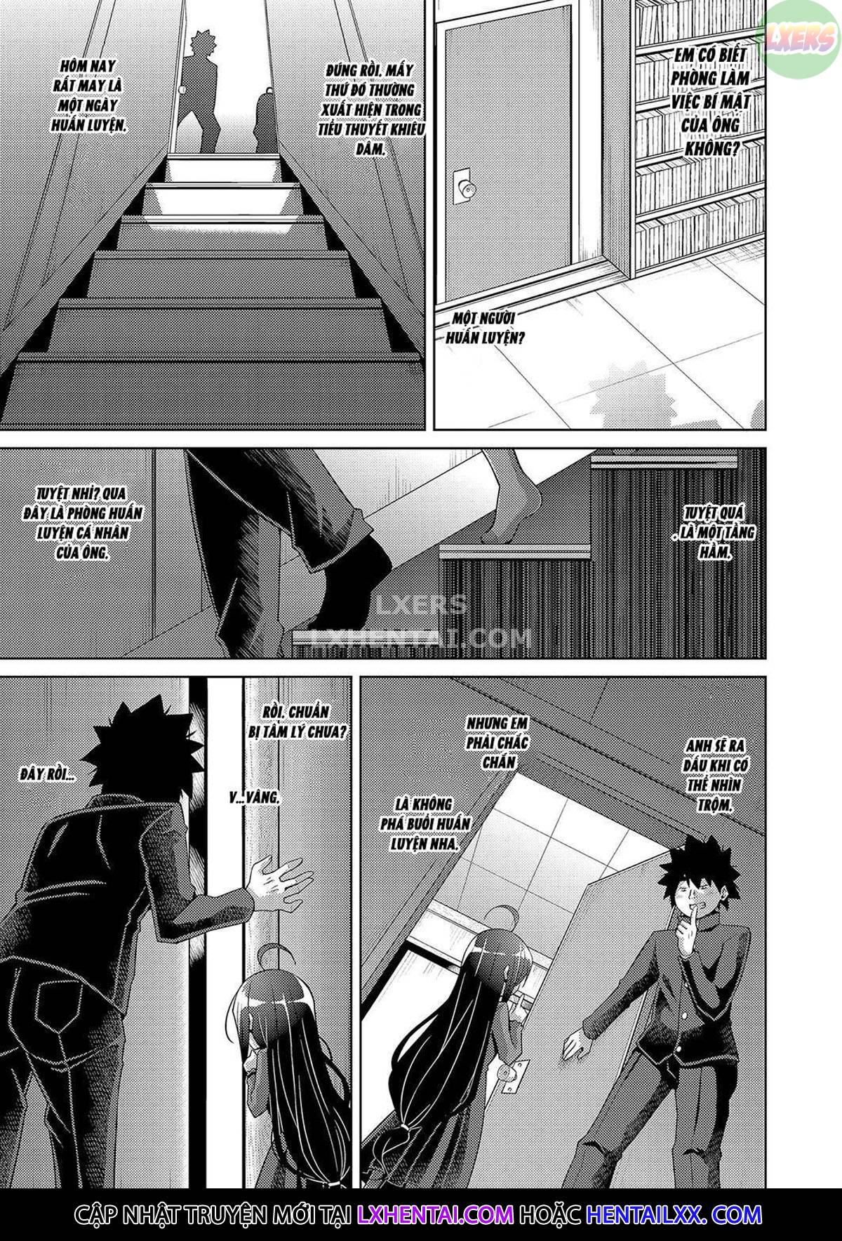 Đọc truyện hentai A Bitch Rose Shrouded In Books - Chap 9