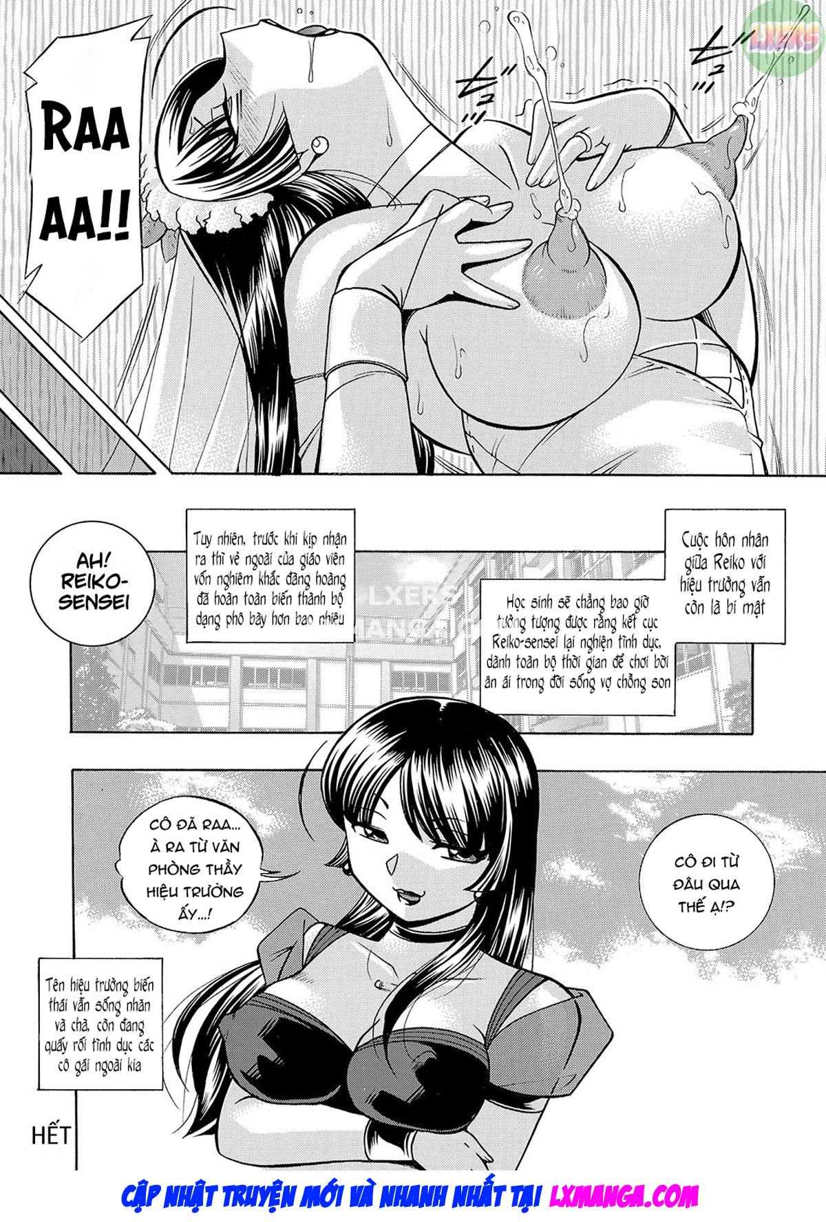 Đọc truyện hentai Nữ giáo viên Reiko Trường học bị thôi miên thô tục - Chap 10 - END