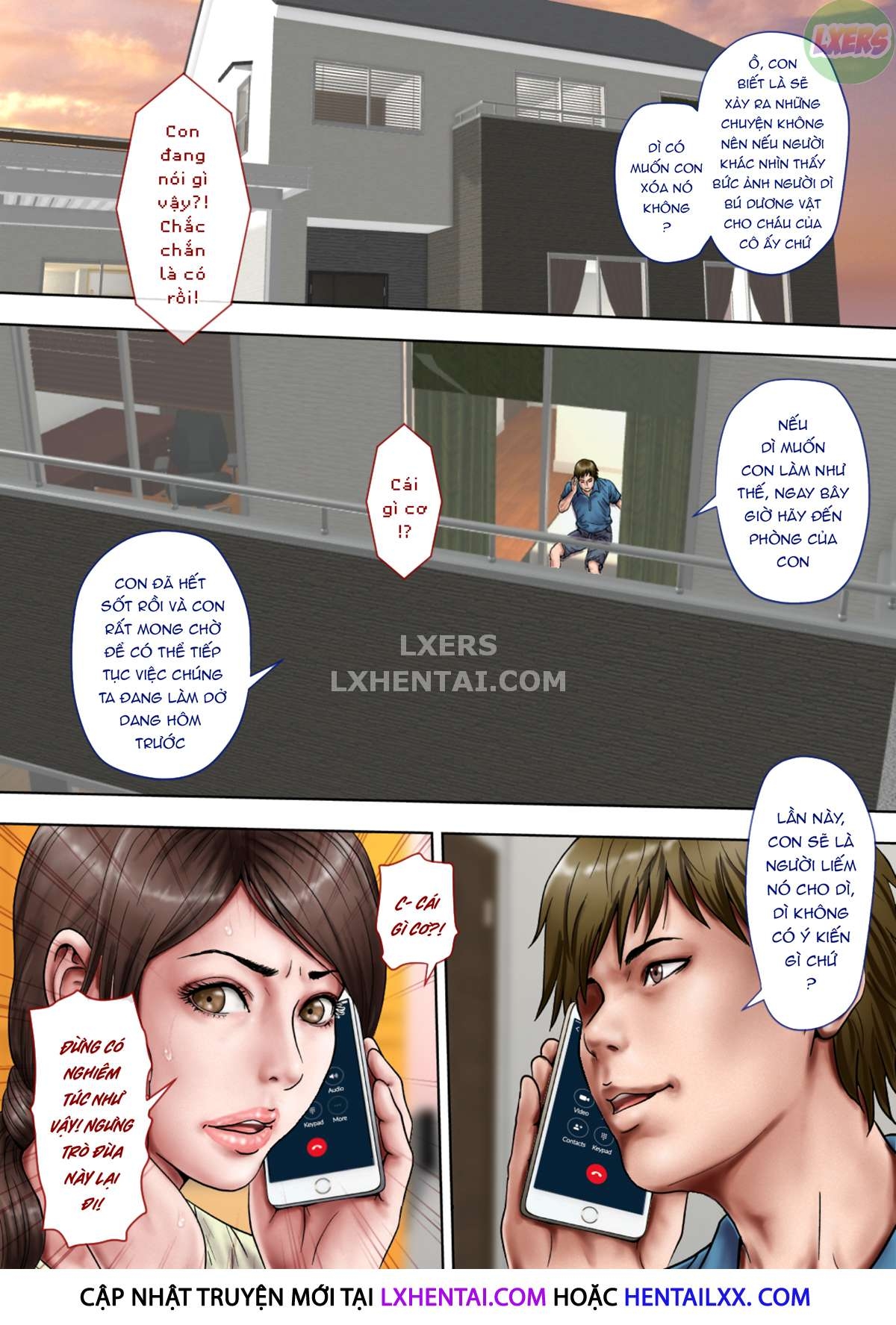 Đọc truyện hentai Thông gian với người dì quyến rũ của tôi - Chap 1 - Không che