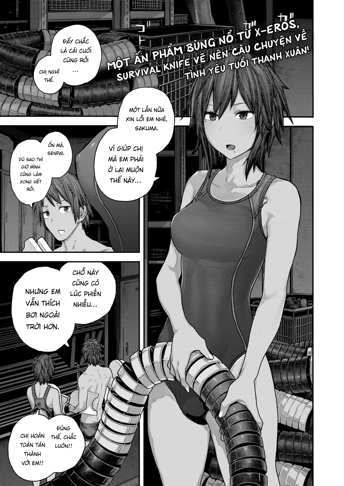 Đọc truyện hentai Tình đầu bên hồ bơi - Oneshot