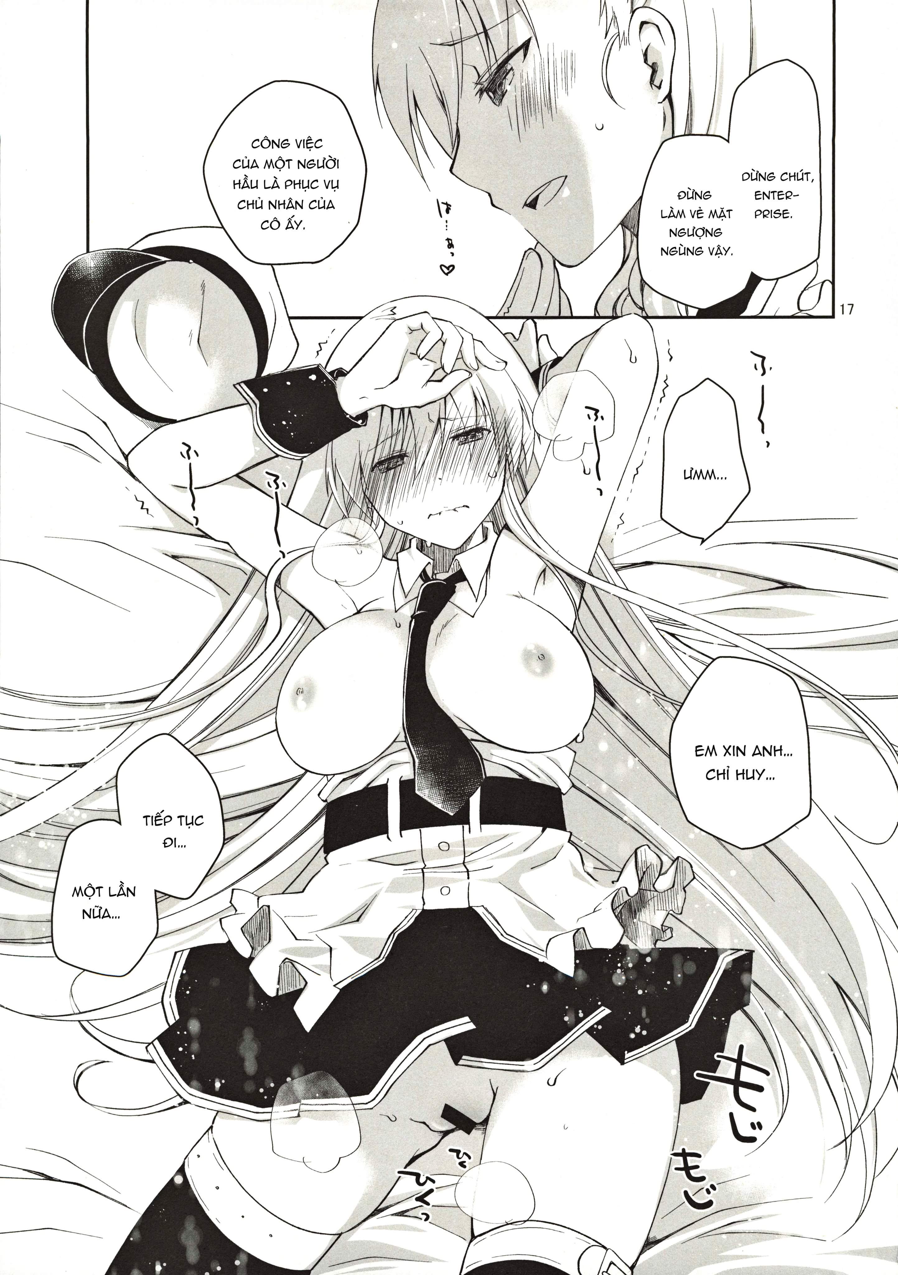 Đọc truyện hentai Nàng Hầu Enterprise ( Azur Lane ) - Oneshot