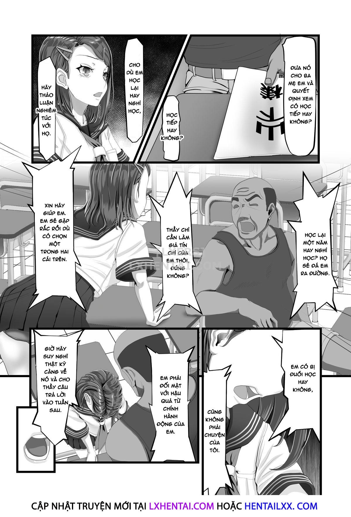 Đọc truyện hentai Tani Busoku de Shinkyuu Dekinai!? Namaiki na Oshiego Gal o Ecchi de Hoten! - Oneshot