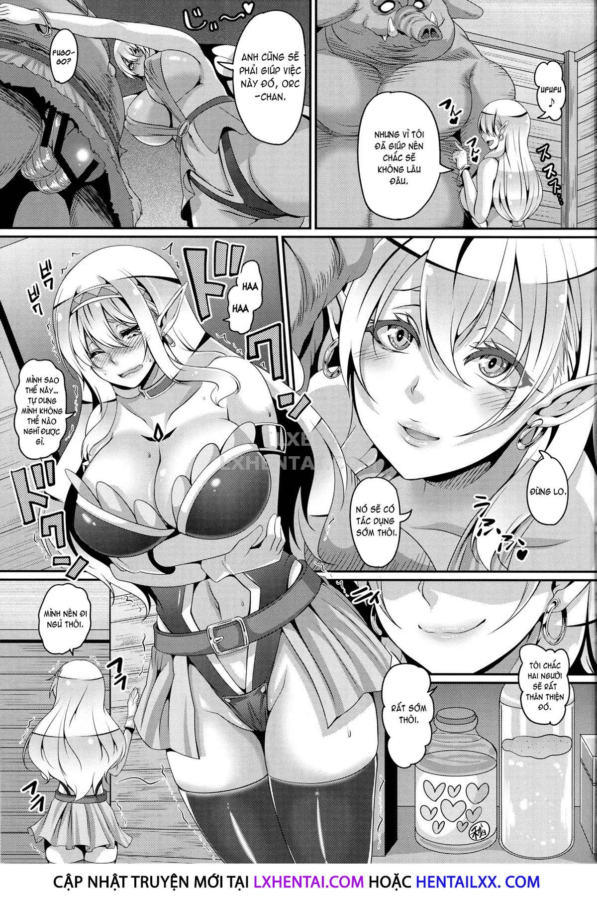 Đọc truyện hentai Aijou No Injoku Elf - Chap 4