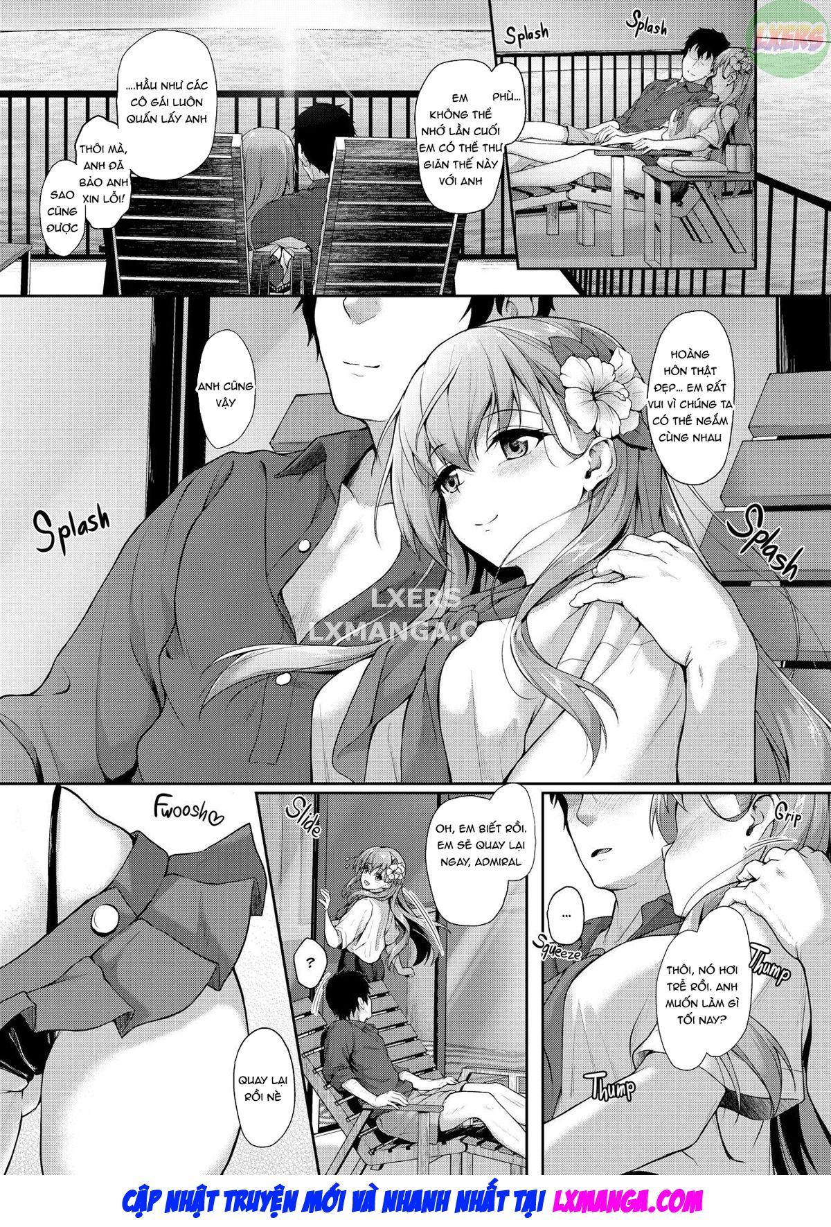 Đọc truyện hentai Suzuya tới khu nghỉ dưỡng học khóa tình dục - Oneshot