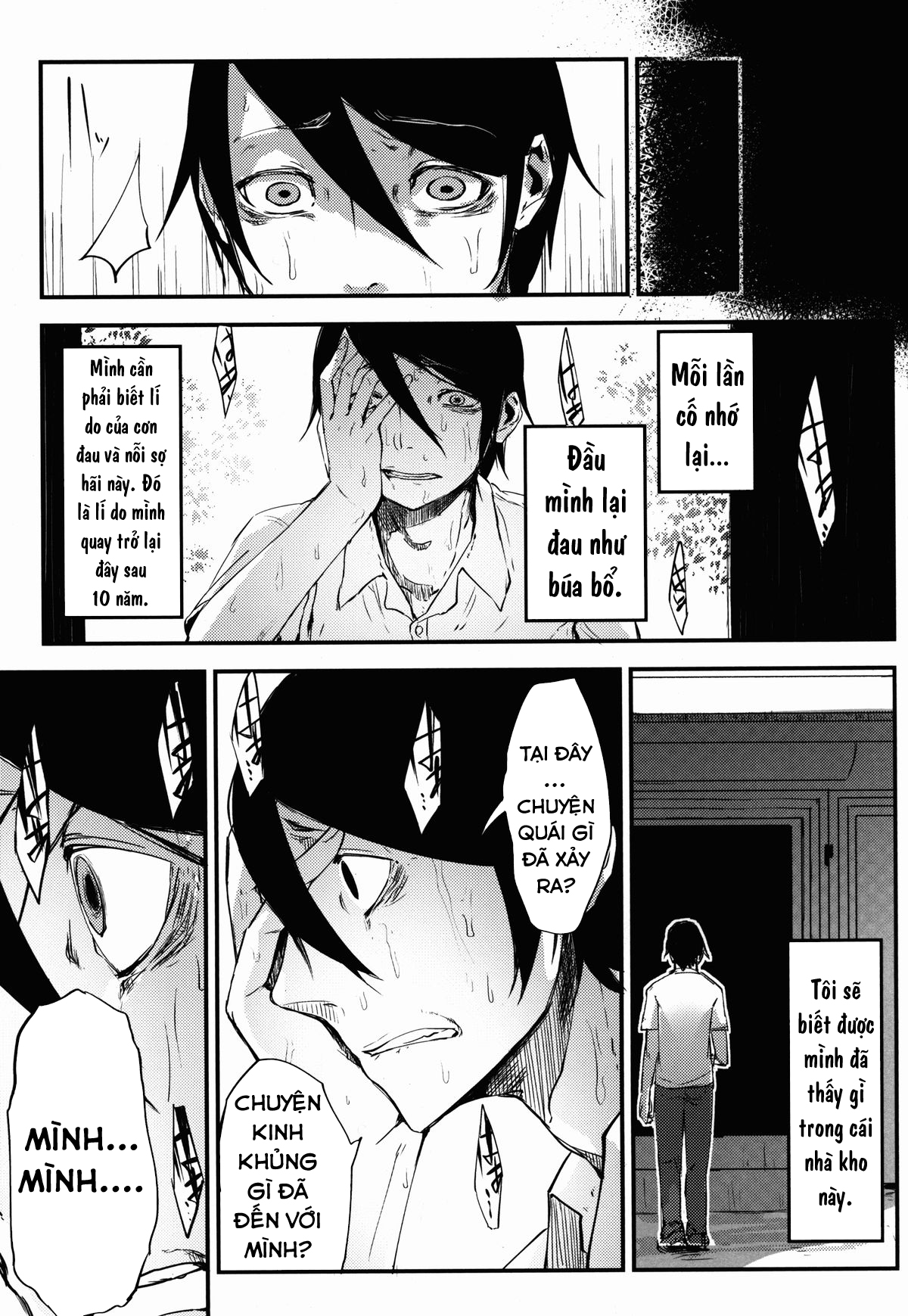 Đọc truyện hentai Nền Trắng Kí Ức - Chap 2 - Ác mộng