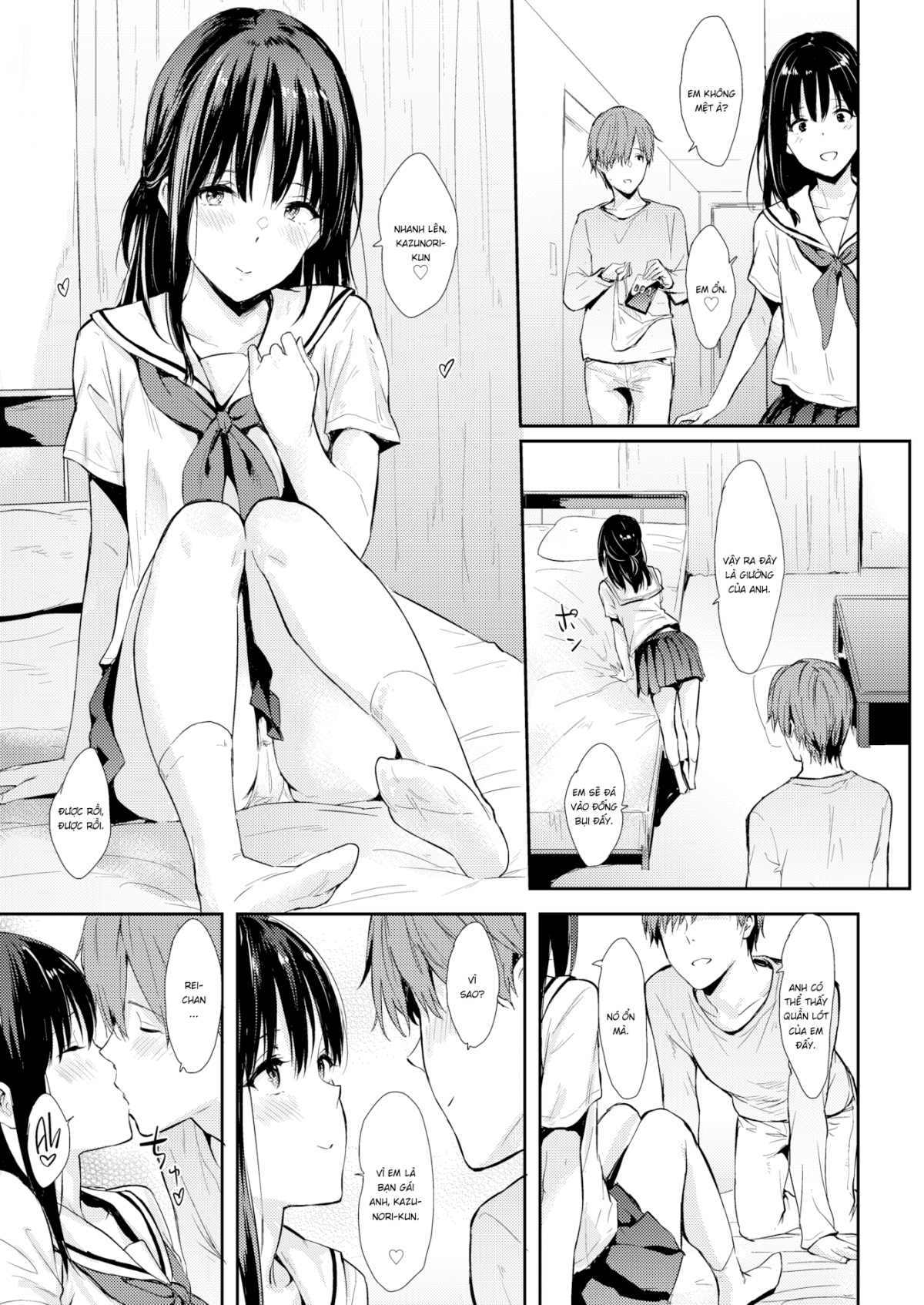 Đọc truyện hentai Với bạn gái trẻ của tôi - Oneshot