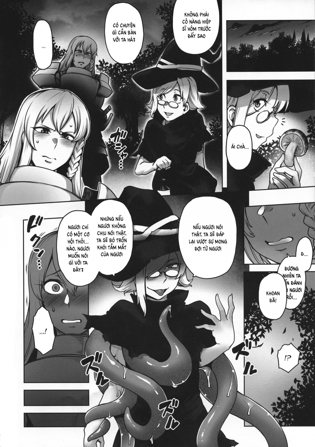Đọc truyện hentai The Lady Knight and the Futanari Curse - Oneshot