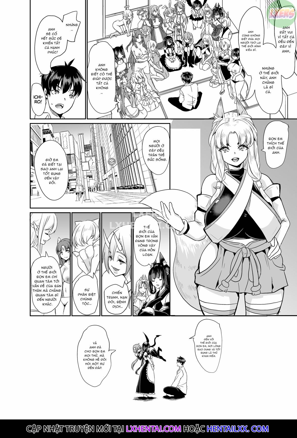 Đọc truyện hentai My Harem in Another World Collection - Chap 13 - All Pussy is Mine