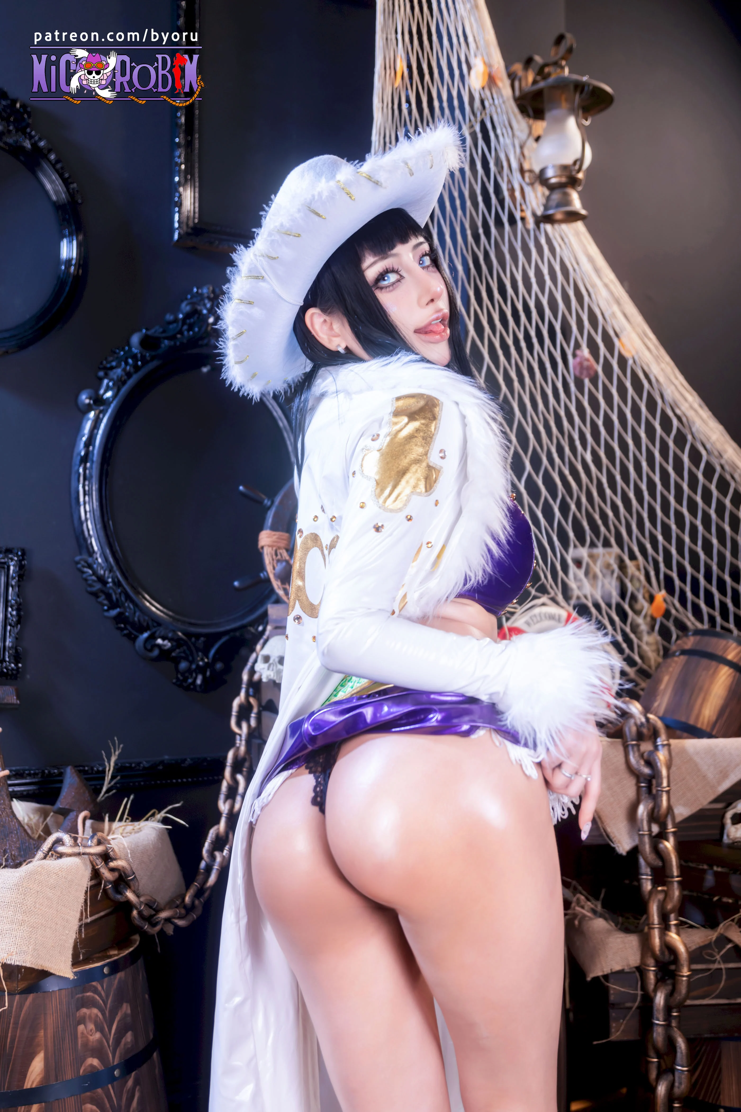 Đọc truyện hentai Tuyển tập Albums siêu phẩm Cosplay - Chap 1423 - Byoru - Nico Robin - Baroque Works