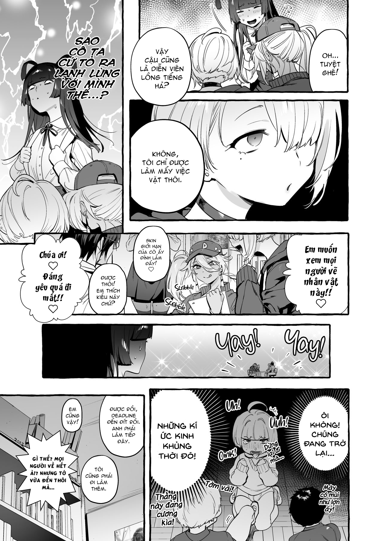 Đọc truyện hentai OtaCir no KuroGal VS Bokura - Phần cuối