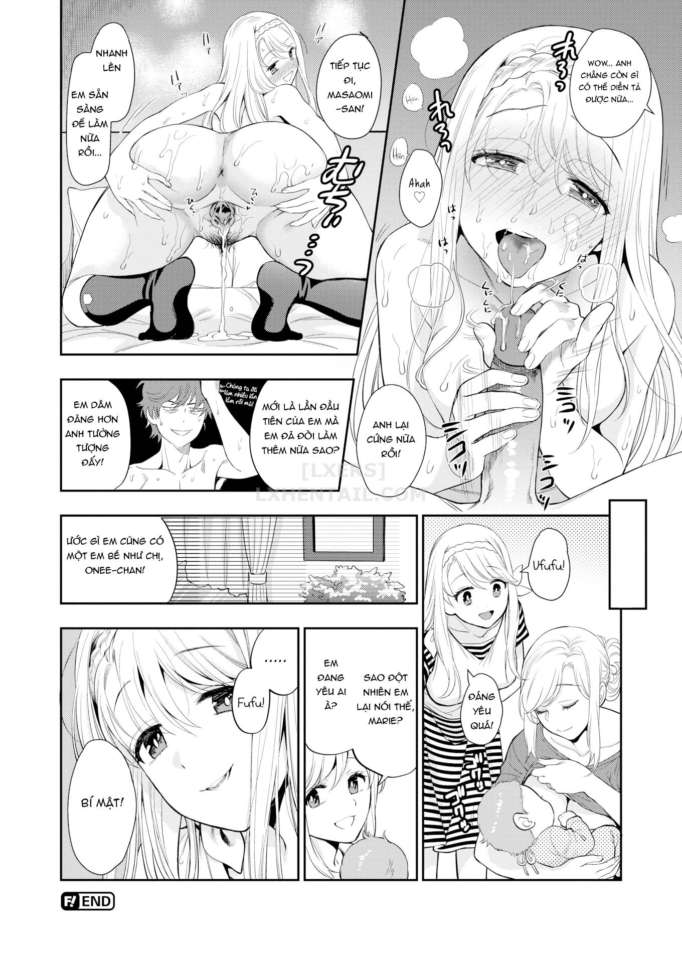 Đọc truyện hentai Doutei Otouto to Bitch Ane - Chap 9