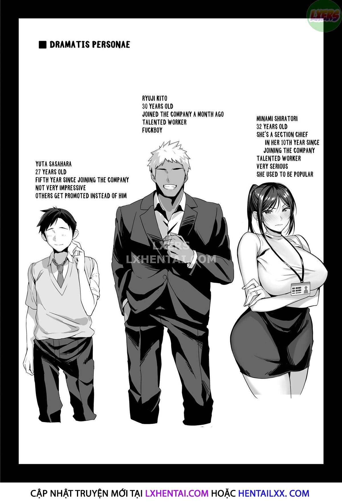 Đọc truyện hentai Niizuma Joushi Wa Buka No Chinpo De Do-M Ochi - Oneshot