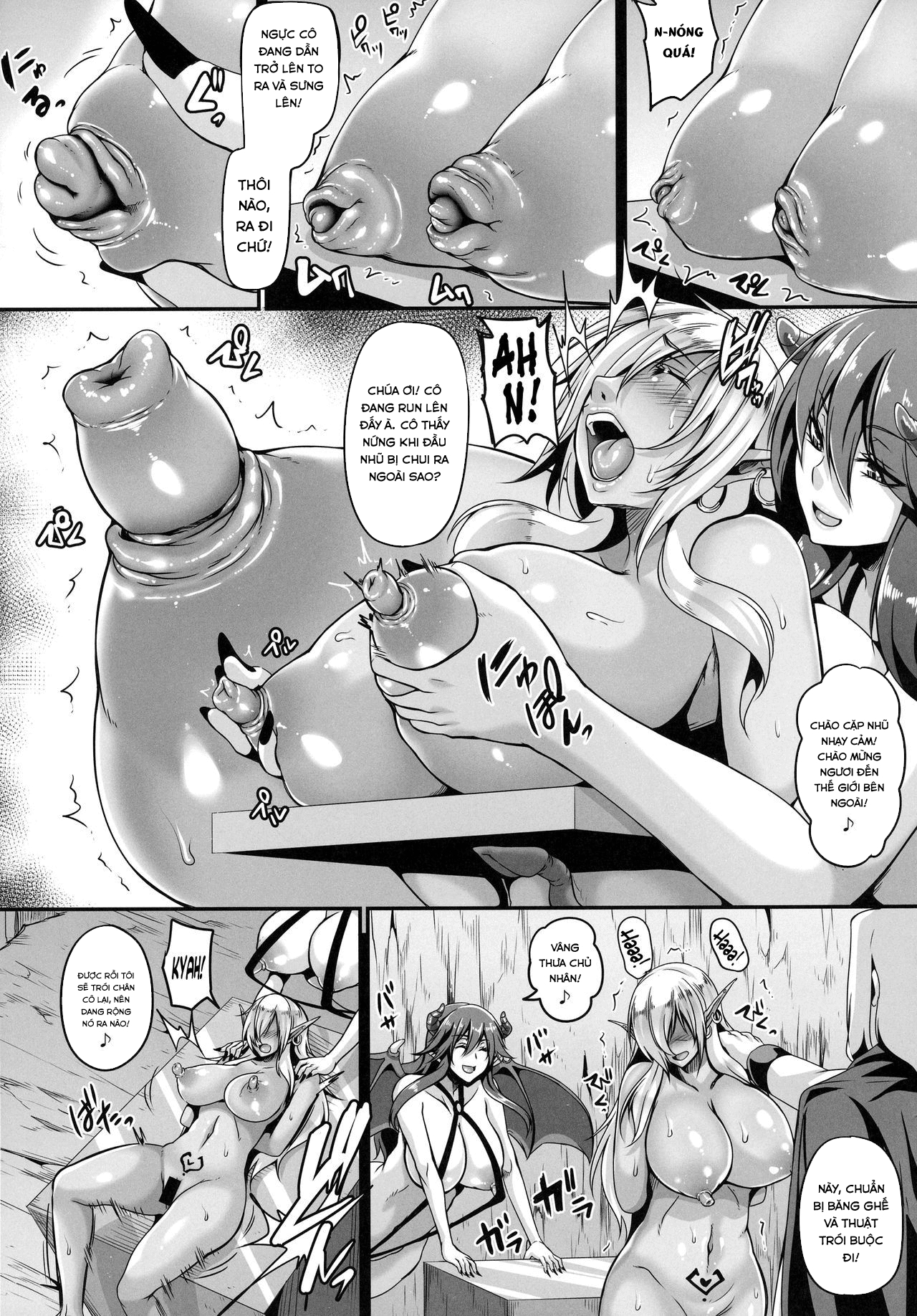 Đọc truyện hentai Reishuu No Dark Elf - Chap 1