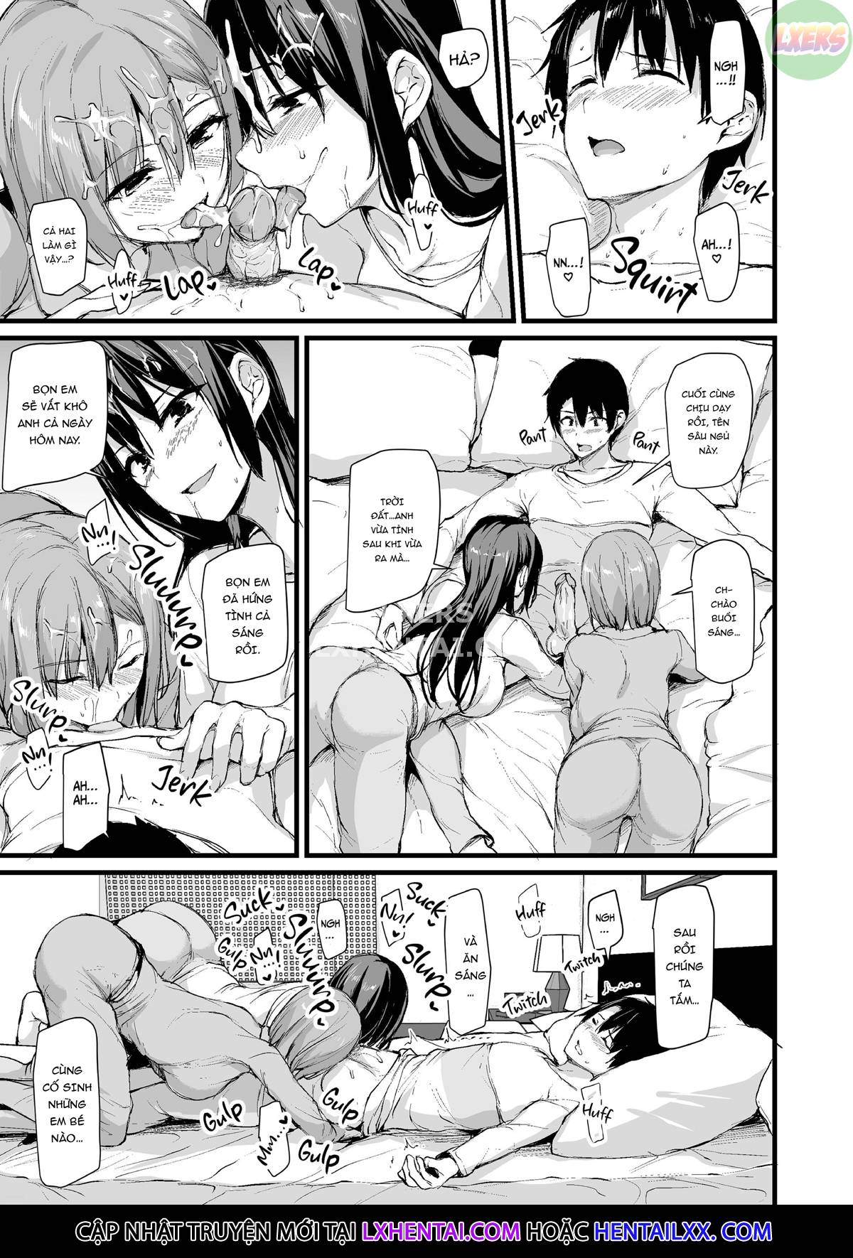 Đọc truyện hentai Không lên đỉnh nổi nếu không có hai cặp vú khủng nên vợ tôi đã đưa bạn của cô ấy đến! - Chap 1