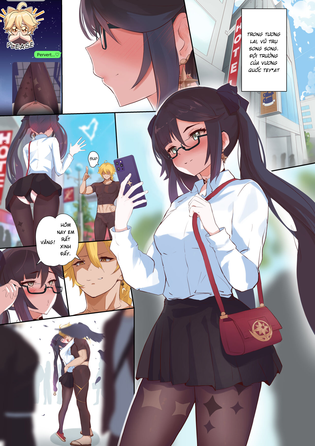 Đọc truyện hentai Địt nhau đến sáng cùng em mona ở khách sạn tình yêu - Oneshot nứng