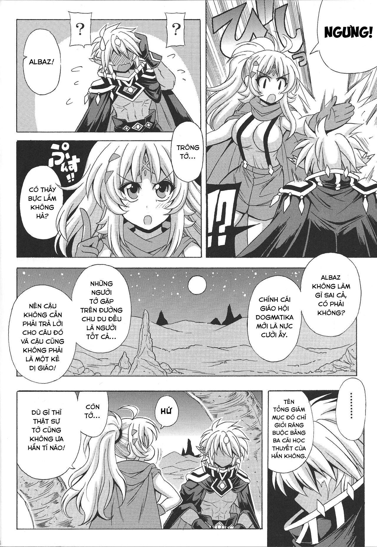 Đọc truyện hentai Chuyện chưa kể về Albaz và Ecclesia - Oneshot