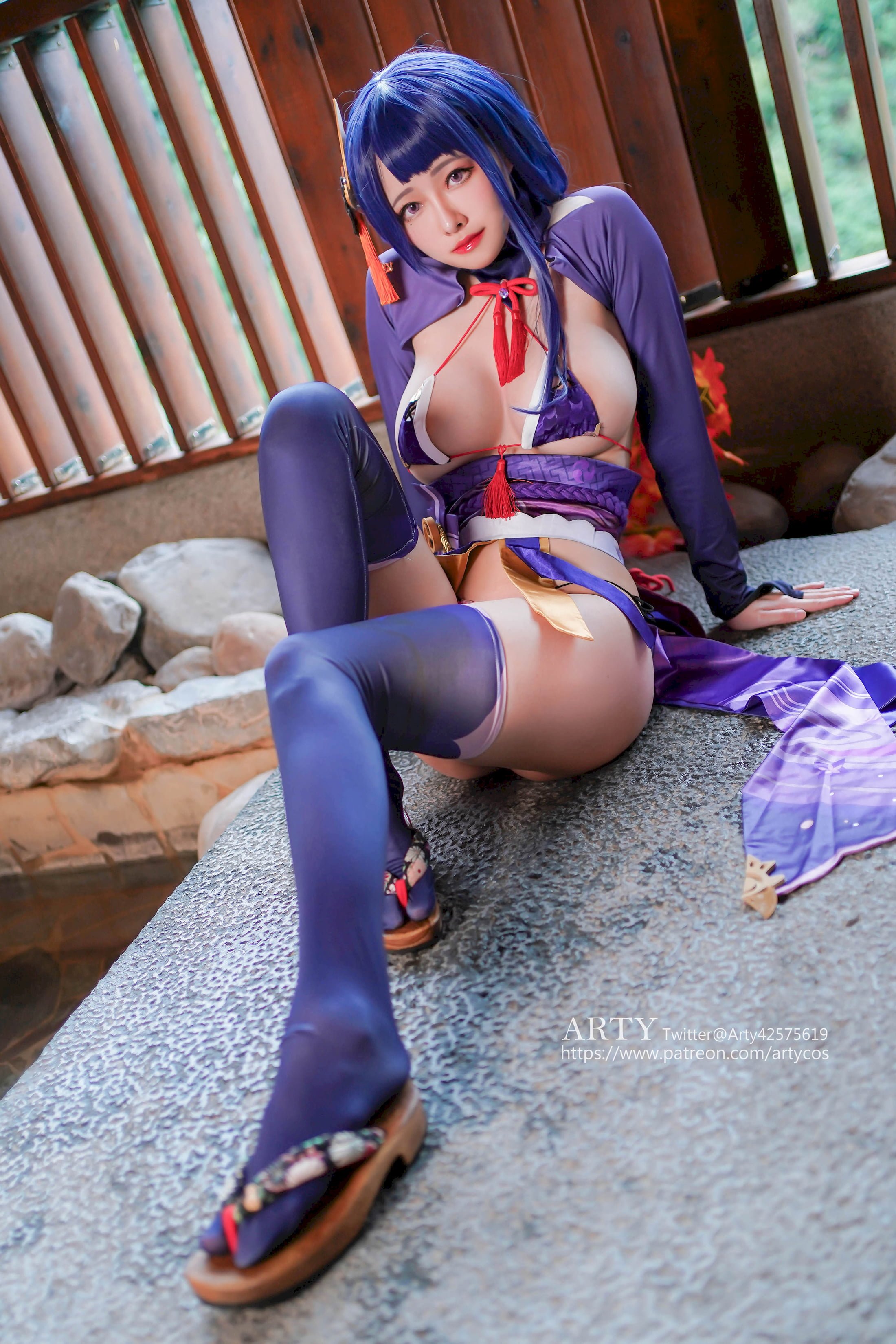 Đọc truyện hentai Tuyển tập Albums siêu phẩm Cosplay - Chap 668 - Arty Huang - Genshin Raiden Shogun