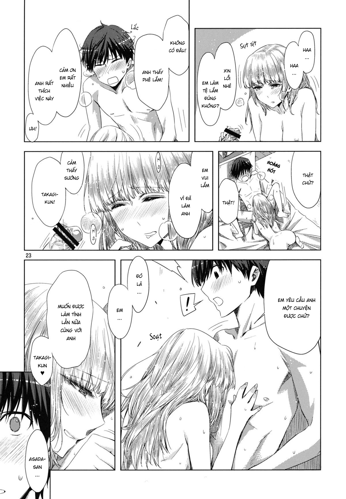 Đọc truyện hentai Tình yêu đến sau cơn mưa - Part 2