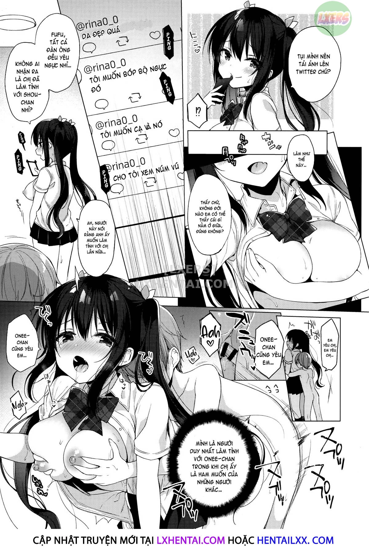 Đọc truyện hentai Things That The Demi-Succubus Onee-Chan Wants To Show Me - Oneshot