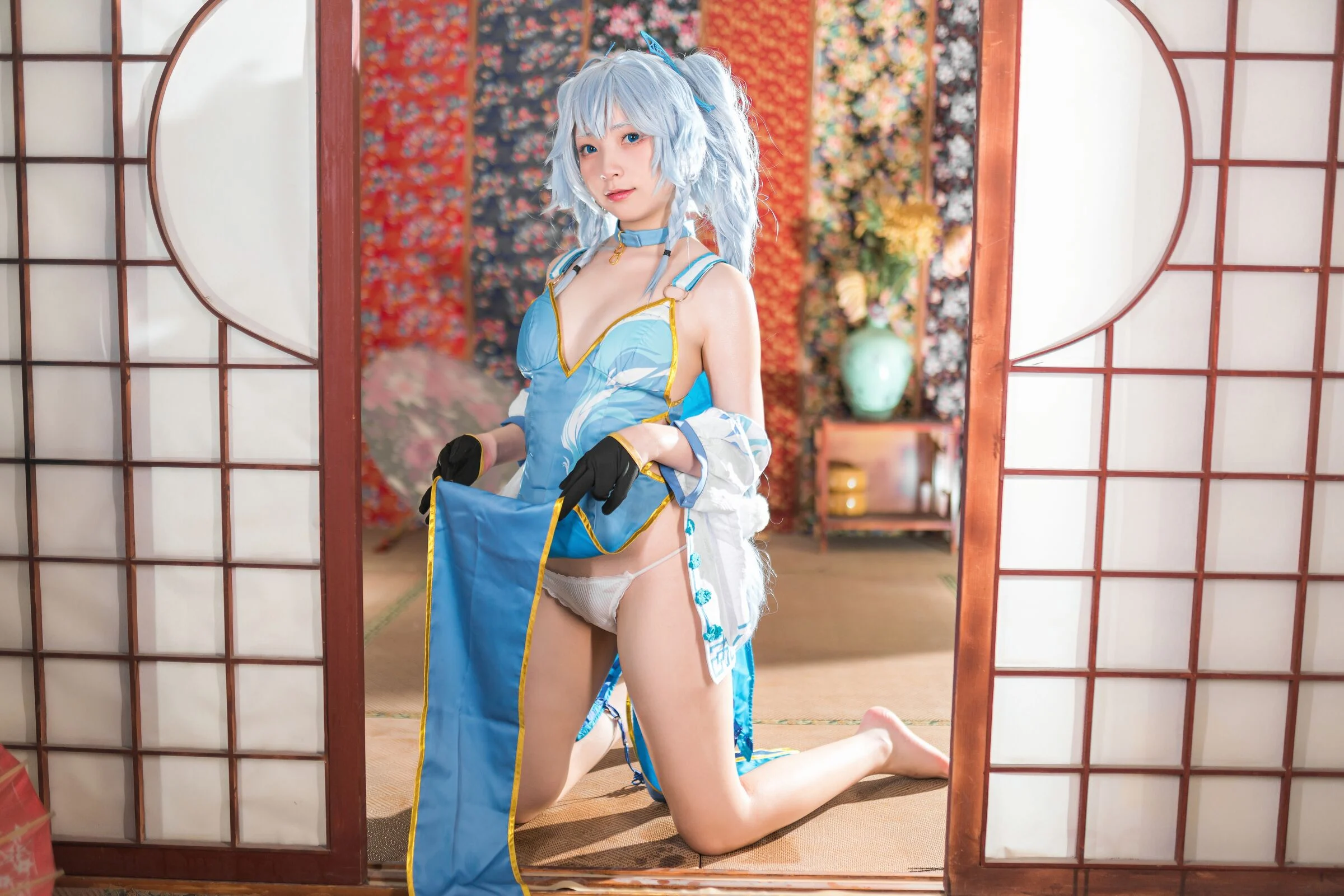 Đọc truyện hentai Tuyển tập Albums siêu phẩm Cosplay - Chap 466 - Flower Bell PA15 - Delphinium Charm