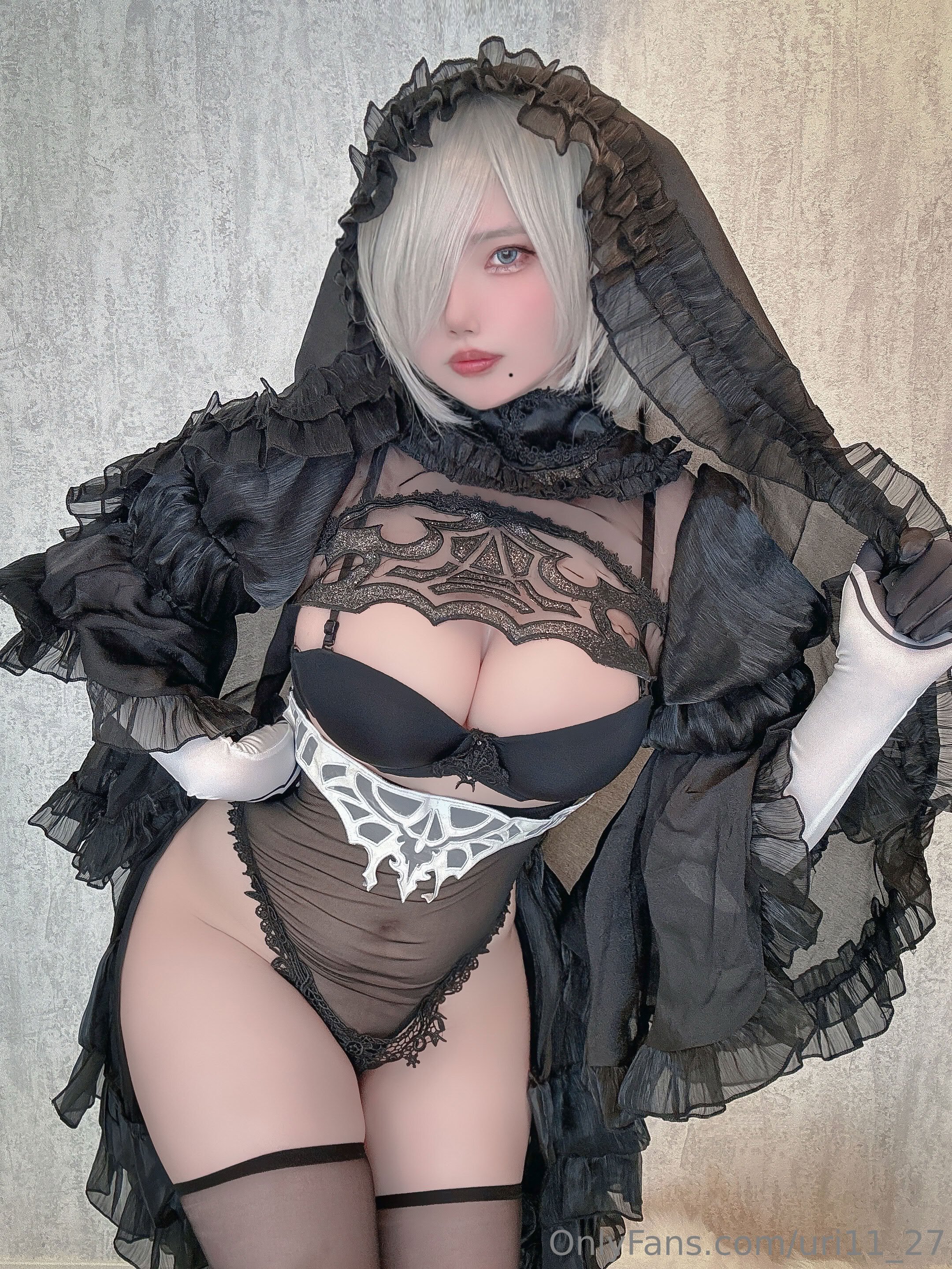 Đọc truyện hentai Tuyển tập Albums siêu phẩm Cosplay - Chap 1271 - Uri - Bride 2B