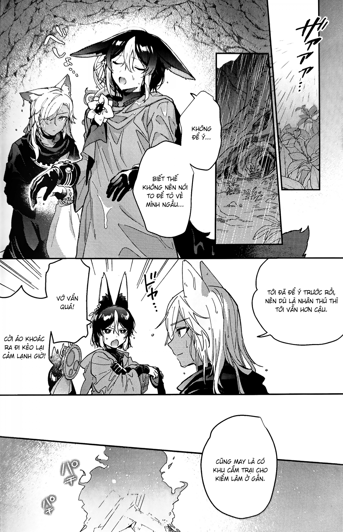 Đọc truyện hentai Anh bạn sói của tôi đang hành động bất thường - Oneshot