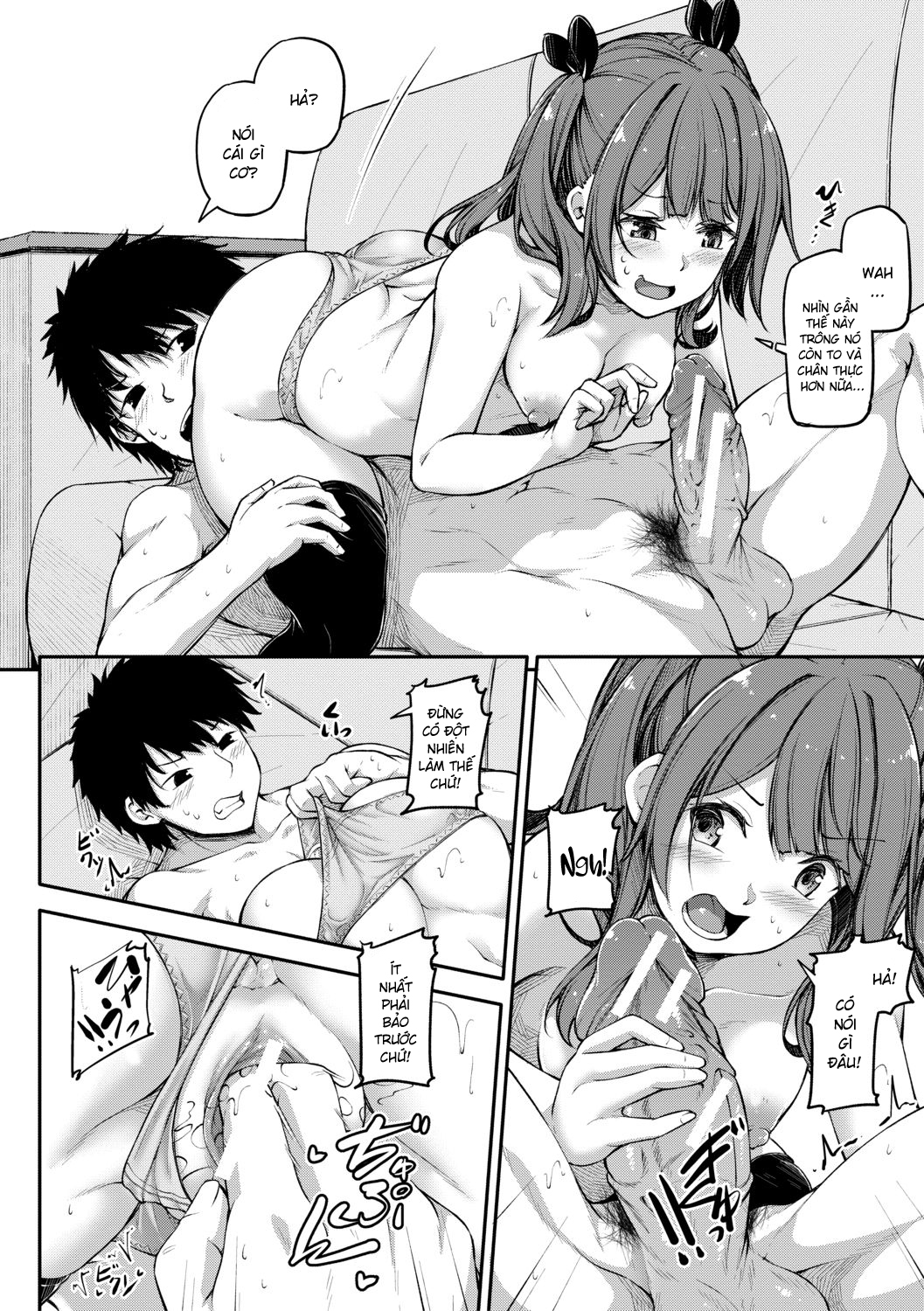 Đọc truyện hentai Nếu thua Onii-chan, bọn tôi sẽ làm tình! ~ Oẳn tù tì - Chap 1