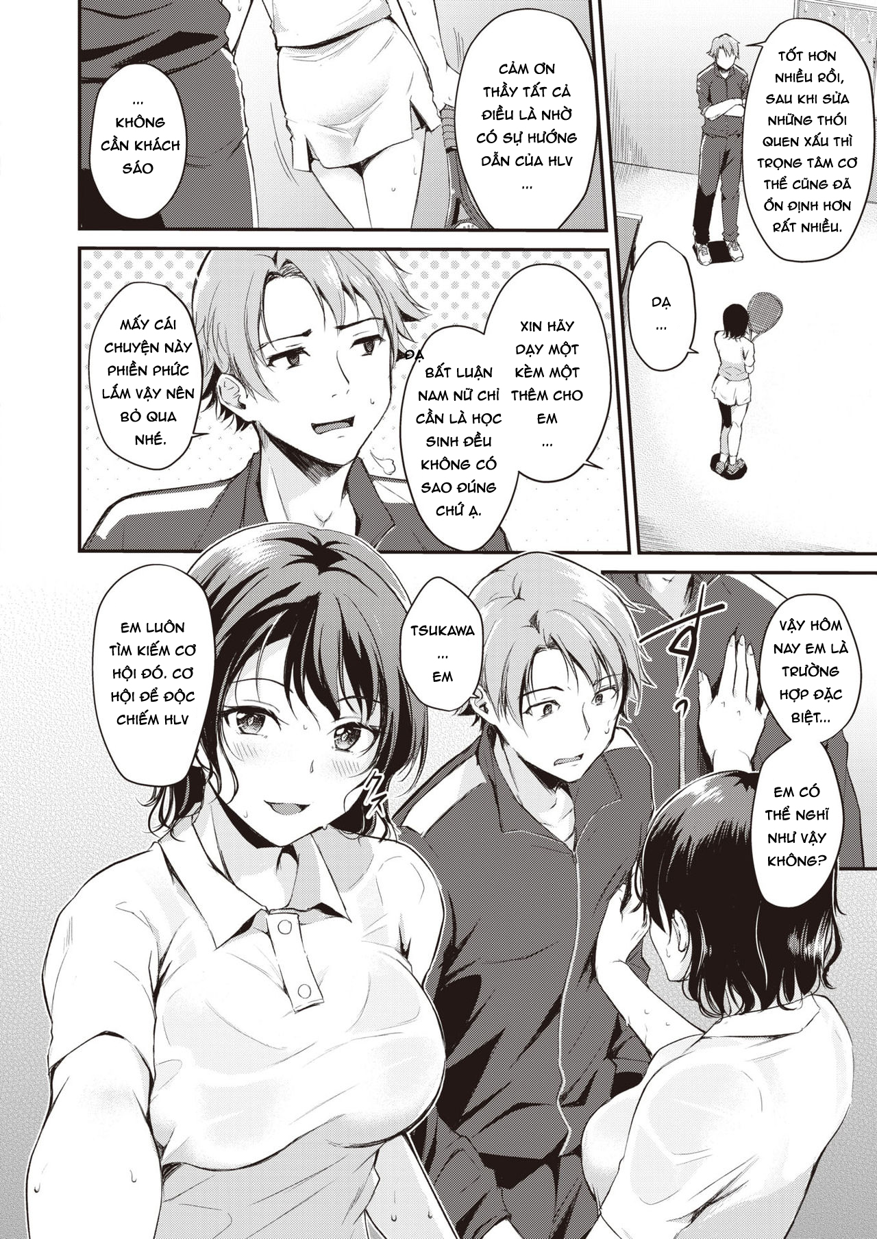 Đọc truyện hentai SLY - Chuyện tình của hlv tenis và nữ sinh dâm đãng - Oneshot ngọt