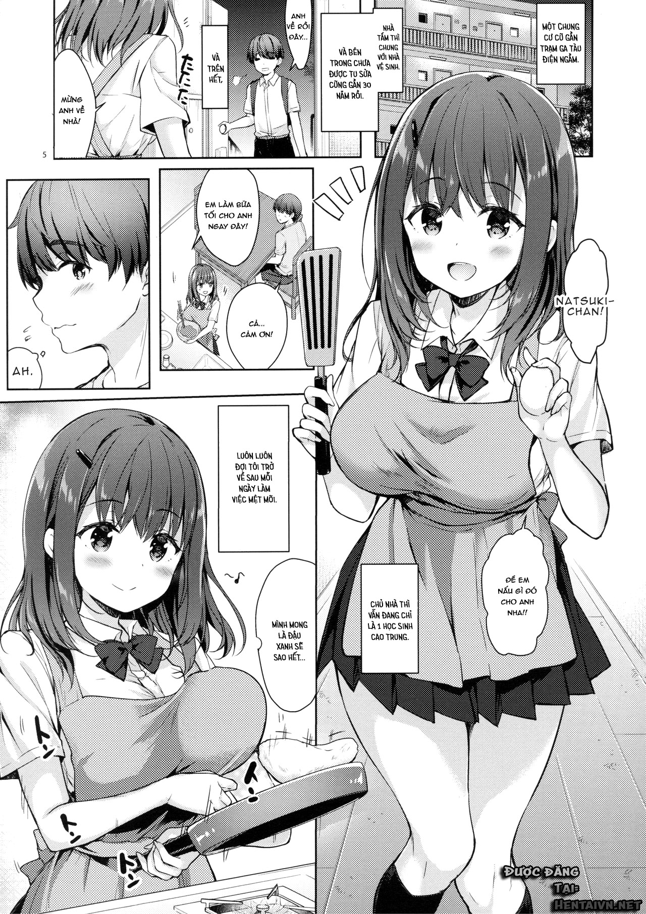 Đọc truyện hentai Sansyoku BABUMI tsuki Ooya San - Chap 1 (Chăn chồng đúng cách)