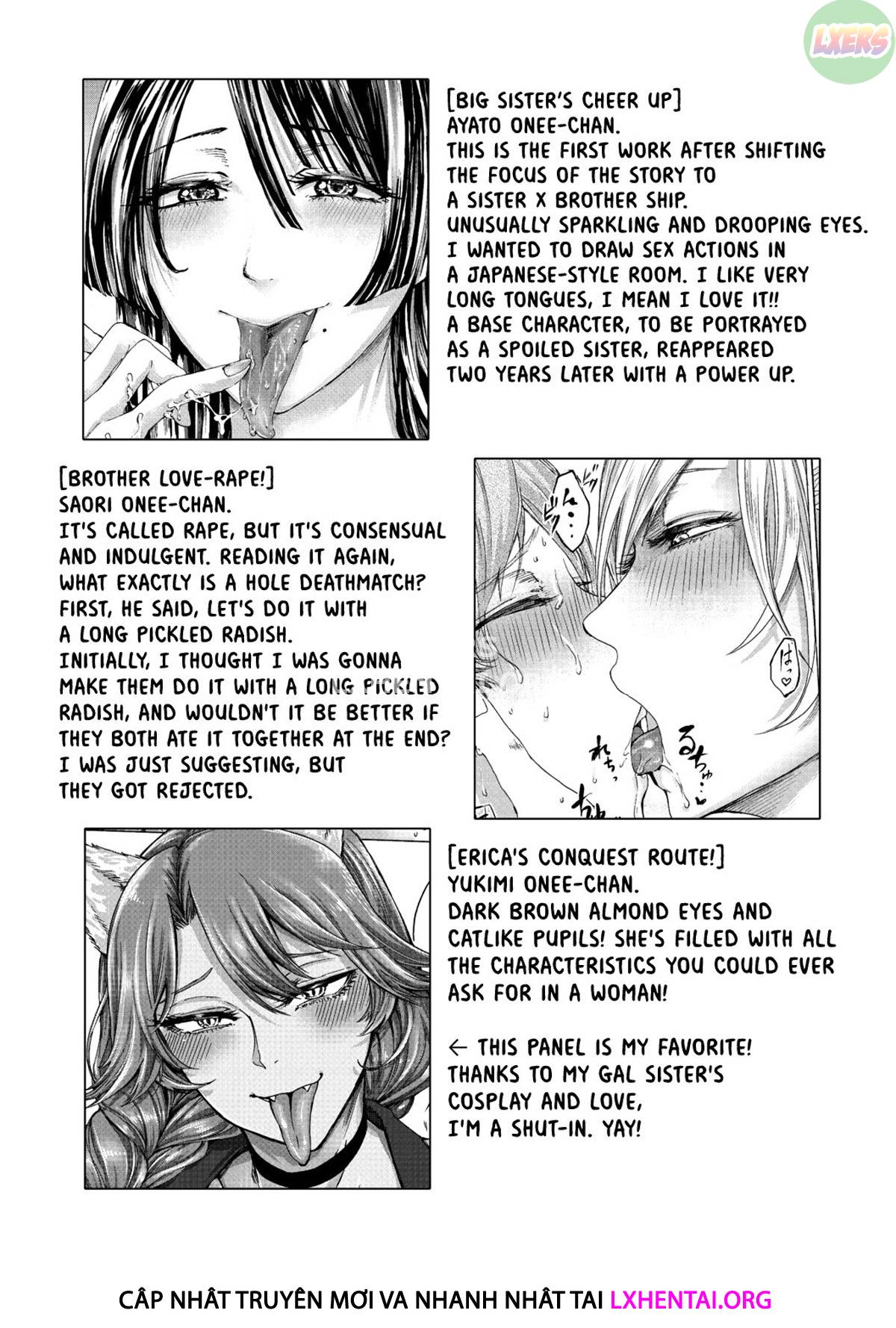 Đọc truyện hentai Cái lỗ thân mật của chị gái và anh trai - Chap 7 - END