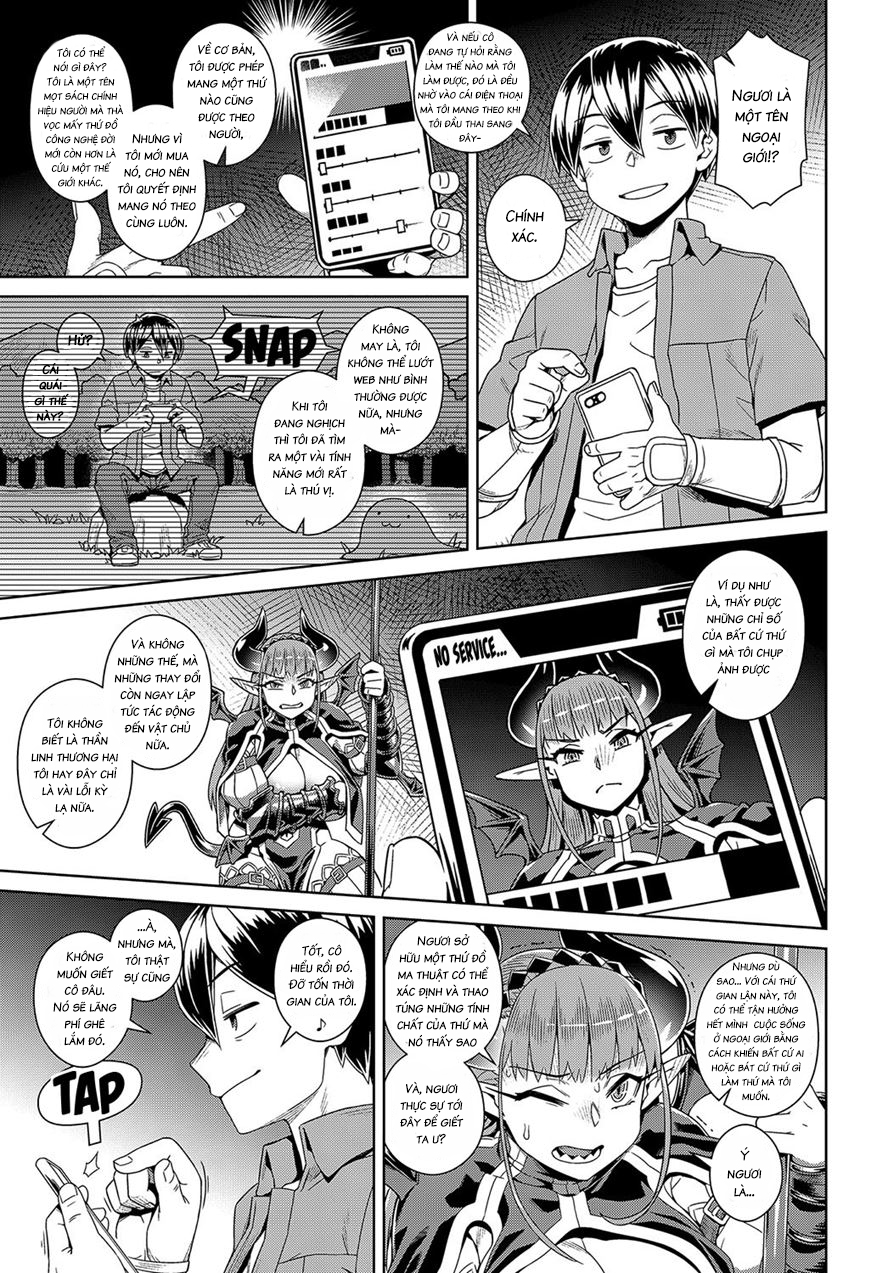 Đọc truyện hentai Đánh bại Quỷ Vương bằng một chiếc Smart Phone - Oneshot