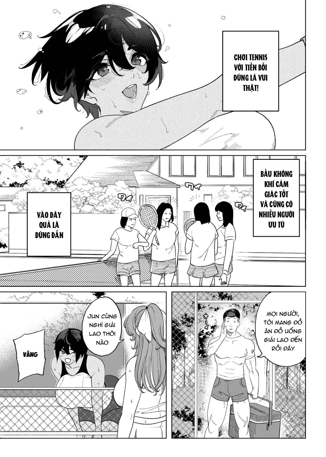Đọc truyện hentai TenniCir Manga Zenpen + Chuuhen + Owari - Chap 1