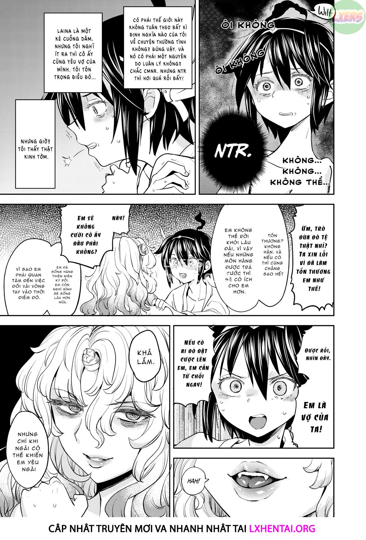 Đọc truyện hentai Tái sinh thành một nữ anh hùng có 5 người vợ quỷ - Chap 5