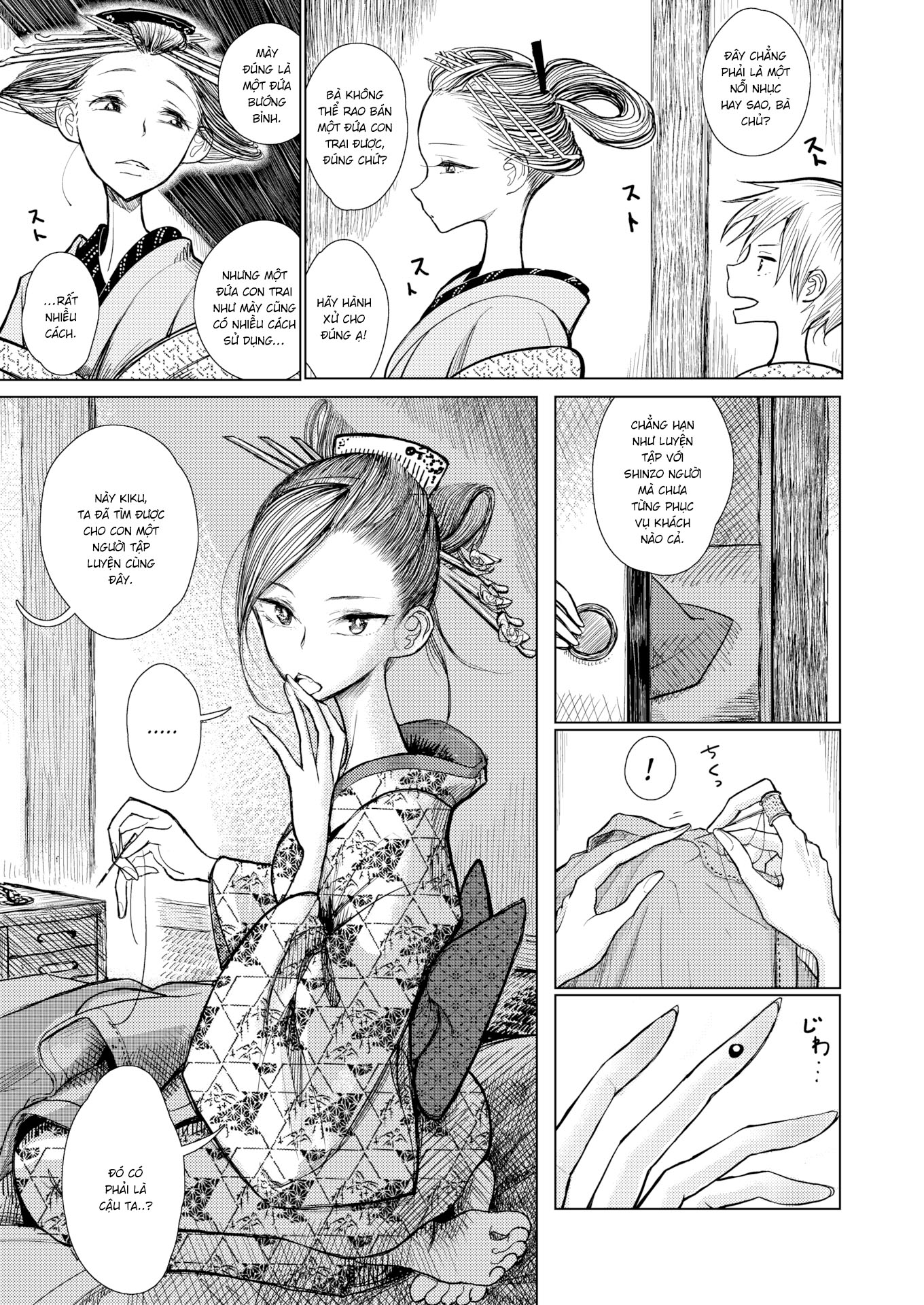 Đọc truyện hentai Buổi tập của gái mại dâm - Oneshot