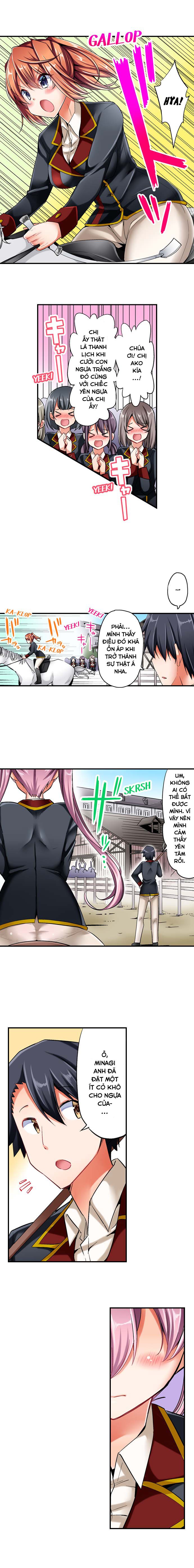 Đọc truyện hentai Tư thế cưỡi ngựa của các cô gái làm cho tôi muốn xuất tinh! - Tập 2: Bắt đầu đụng chạm!