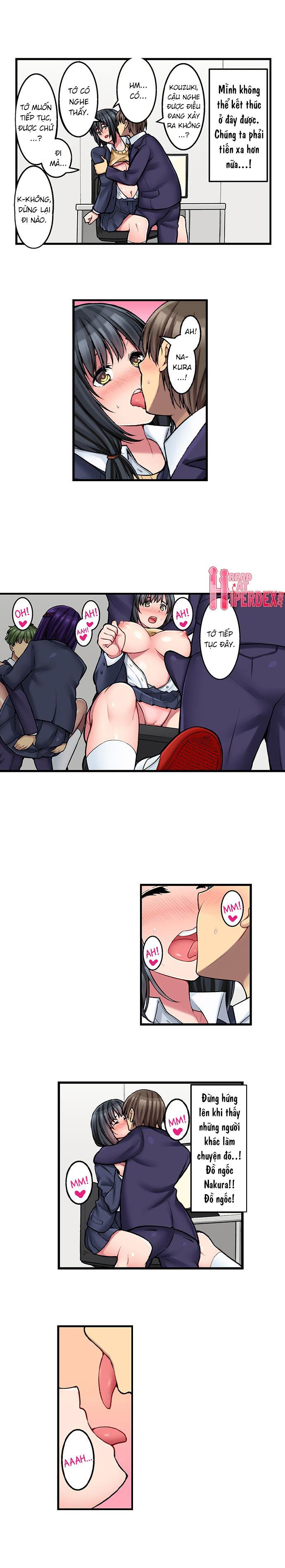 Đọc truyện hentai Món đặc biệt trong thực đơn quán Cà phê là Làm tình? - Chap 11: Bắt đầu hành sự trong phòng máy