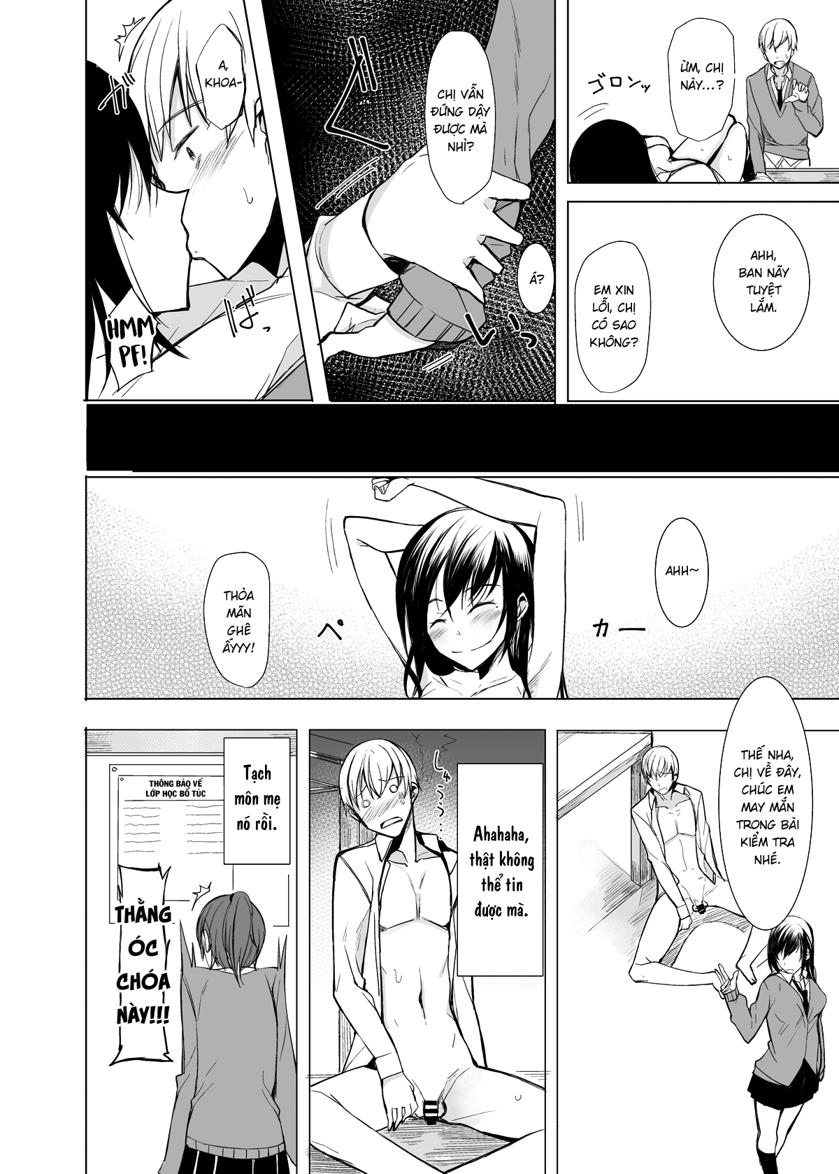 Đọc truyện hentai Cuốn truyện kể về việc tôi bị phục kích bởi một chị gái lạ mặt lớp trên - Chap 1