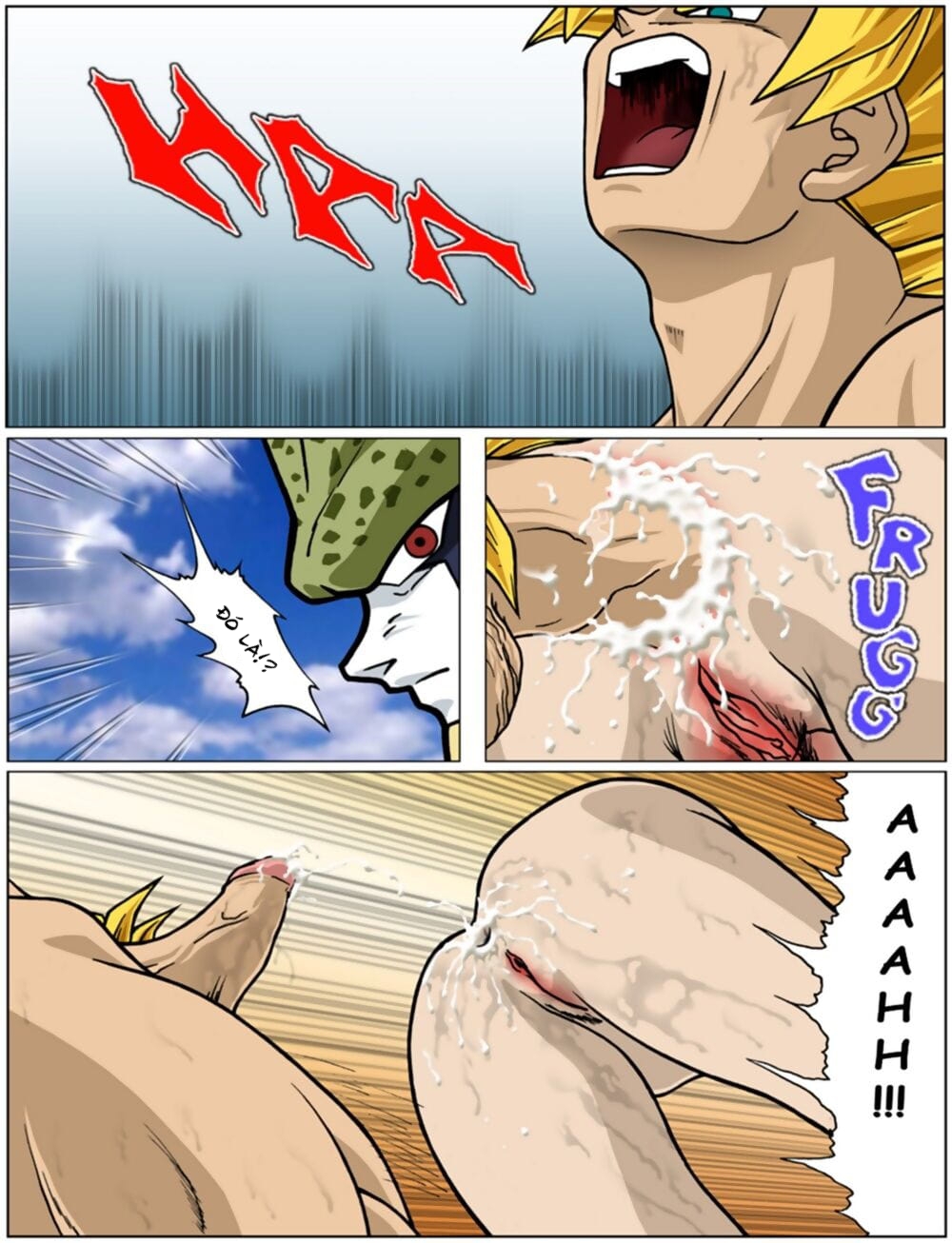 Đọc truyện hentai Giờ mới biết trước ngày đánh với cell goku luyện tập thế nào - Chap 1
