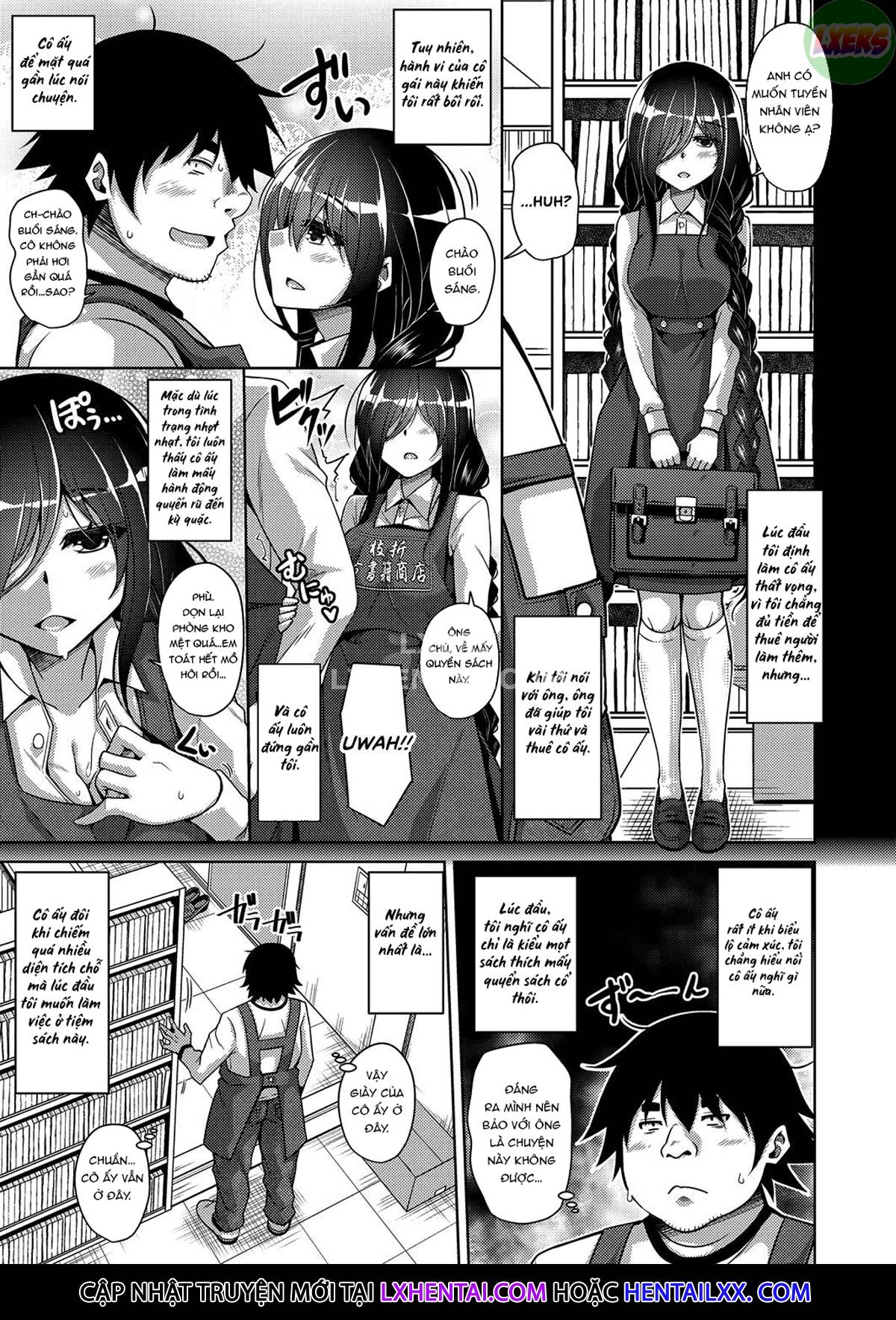 Đọc truyện hentai A Bitch Rose Shrouded In Books - Chap 1