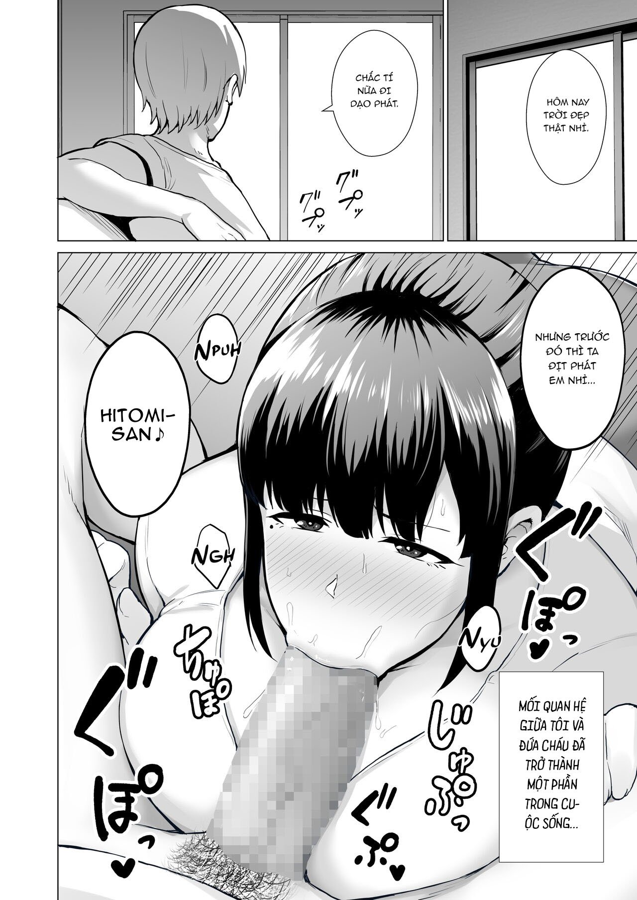 Đọc truyện hentai Netorareta Bakunyuu Seiso Zuma Hitomi - Chap 1